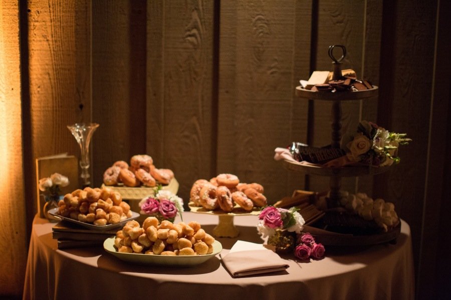 www.santabarbarawedding.com | Soigne Productions | Michael and Anna Costa | Zaca Creek Ranch | Dessert Table
