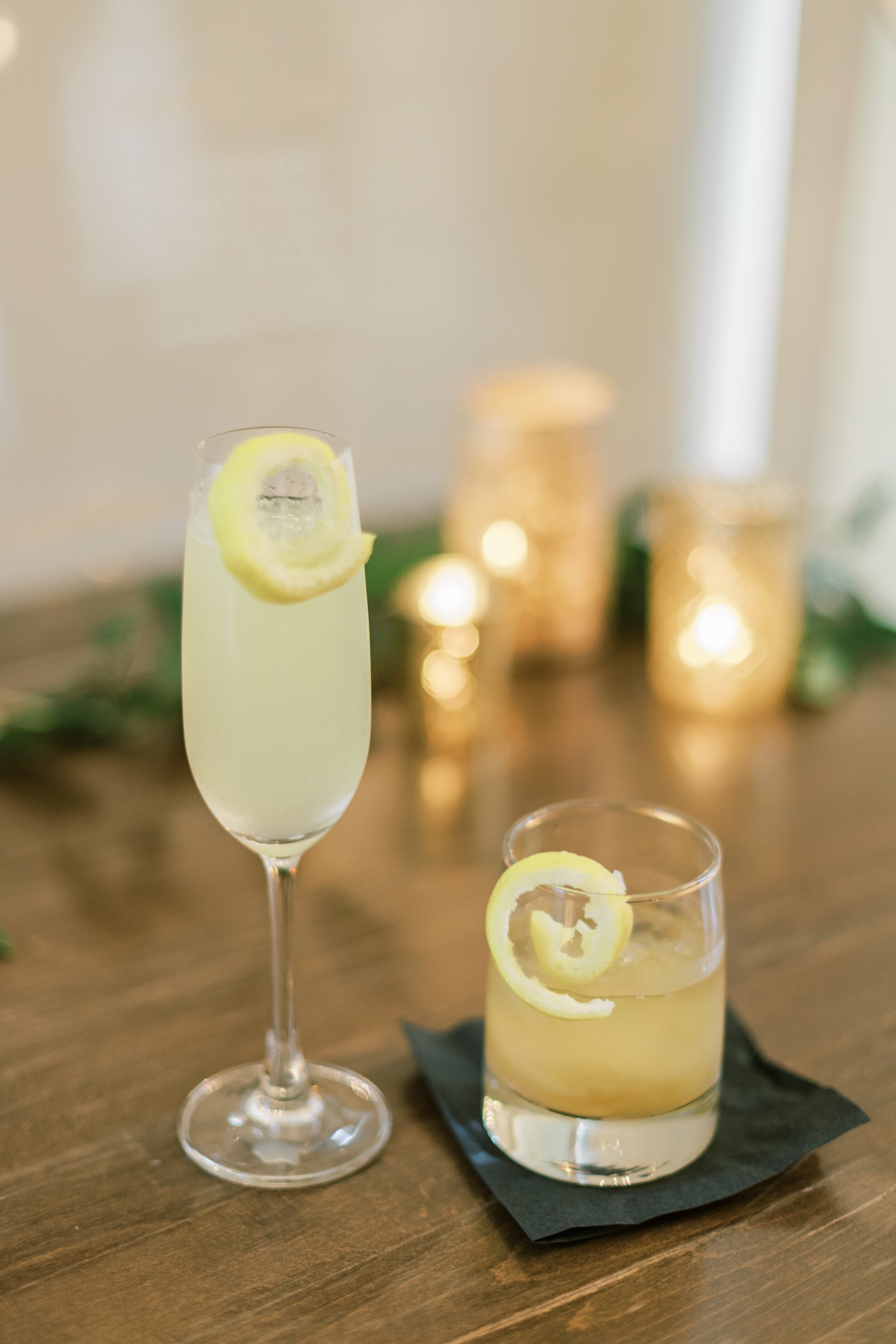 www.santabarbarawedding.com | Jocelyn &amp; Spencer | Villa &amp; Vine | Our Perfect Night | Margaret Joan Florals | Drinks for Cocktail Hour