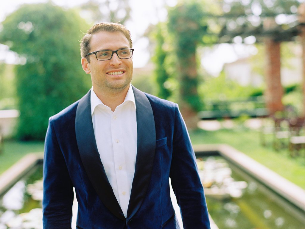 www.santabarbarawedding.com | Michael and Anna Costa | Belmond El Encanto | Events by Rachel Korrey | Groom Before the Wedding 