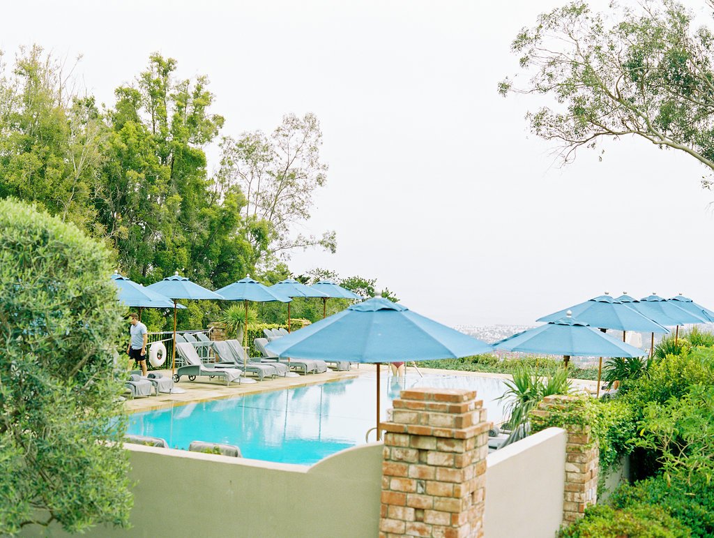 www.santabarbarawedding.com | Michael and Anna Costa | Belmond El Encanto | Events by Rachel Korrey | Coco Rose Design | Pool at the Venue