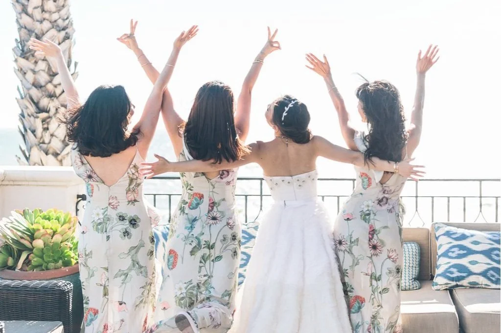 Exotic Floral Wedding with Ocean Views