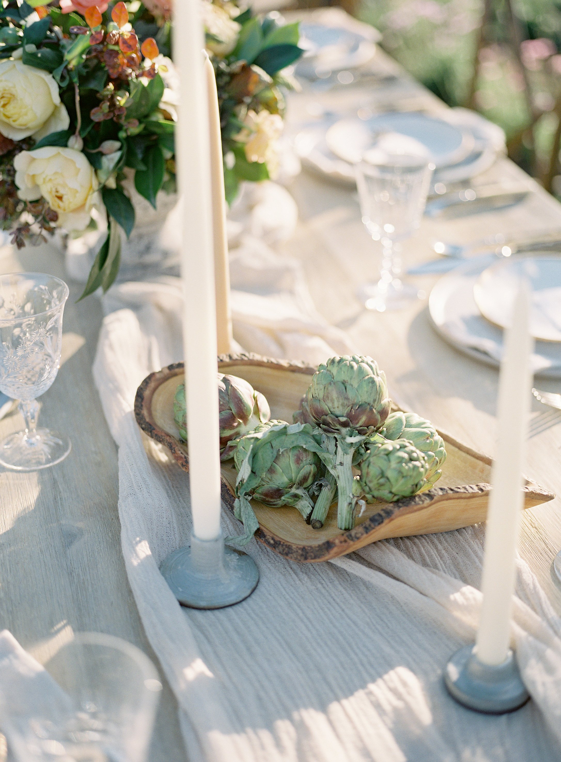 www.santabarbarawedding.com | Kestrel Park | Heather Payne | Lacy Geary | Reception Table Details