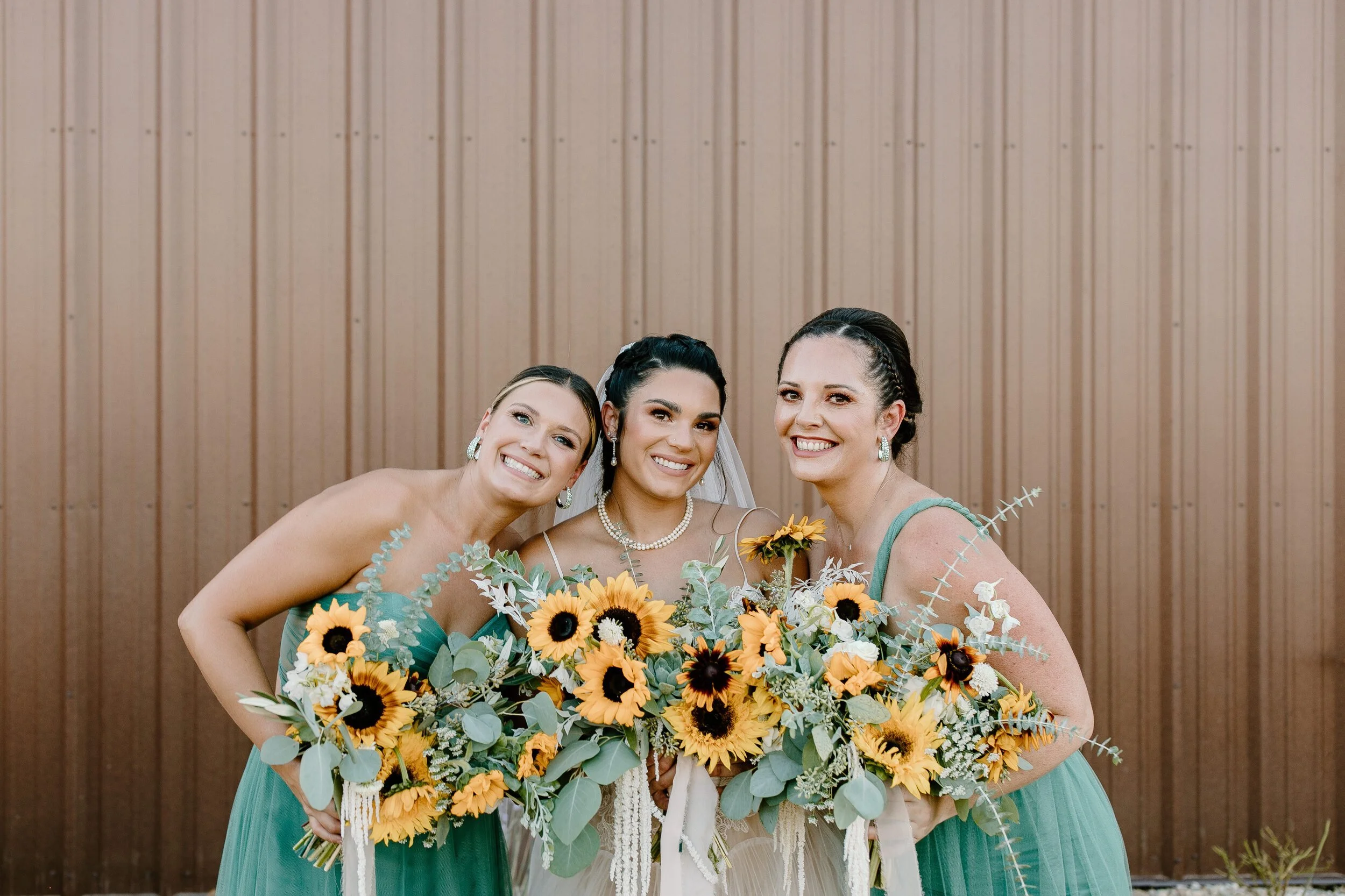 Rustic Wedding with Gorgeous Sunflowers and Country Details