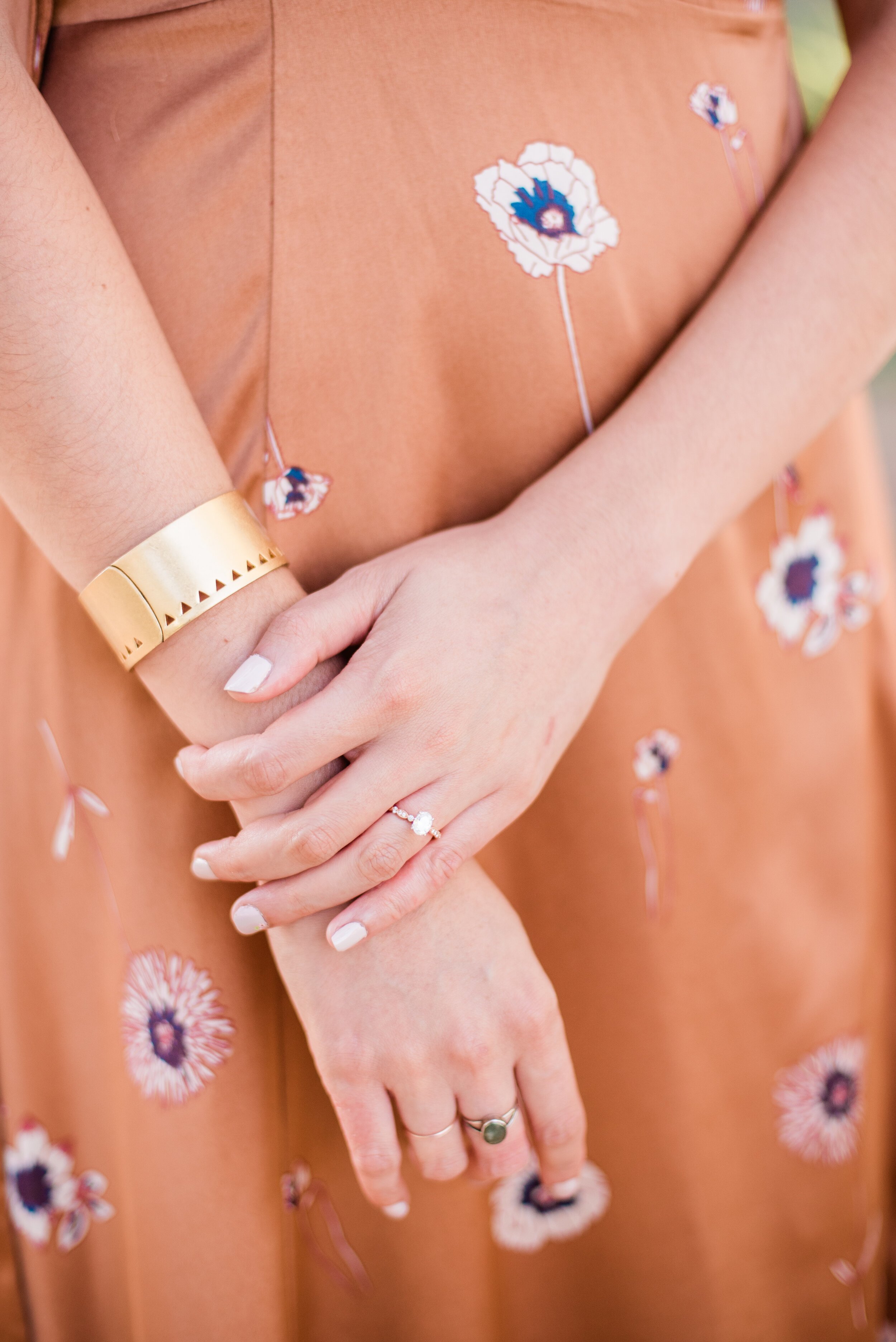 www.santabarbarawedding.com | ByCherry Photography | Alice Keck Park Memorial Garden | Close Up of the Bride’s Engagement Ring