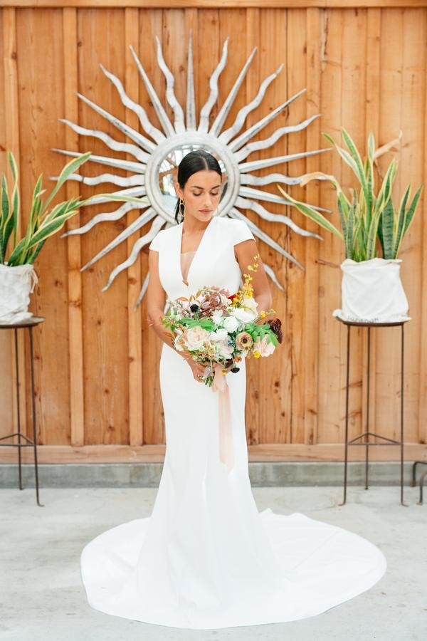  www.santabarbarawedding.com | Roblar Winery | Lerina Winter | Boheme Events | Intrepid Floral Co. | Lovely Bride | Dreamcatcher Artistry | Bride with Bouquet 