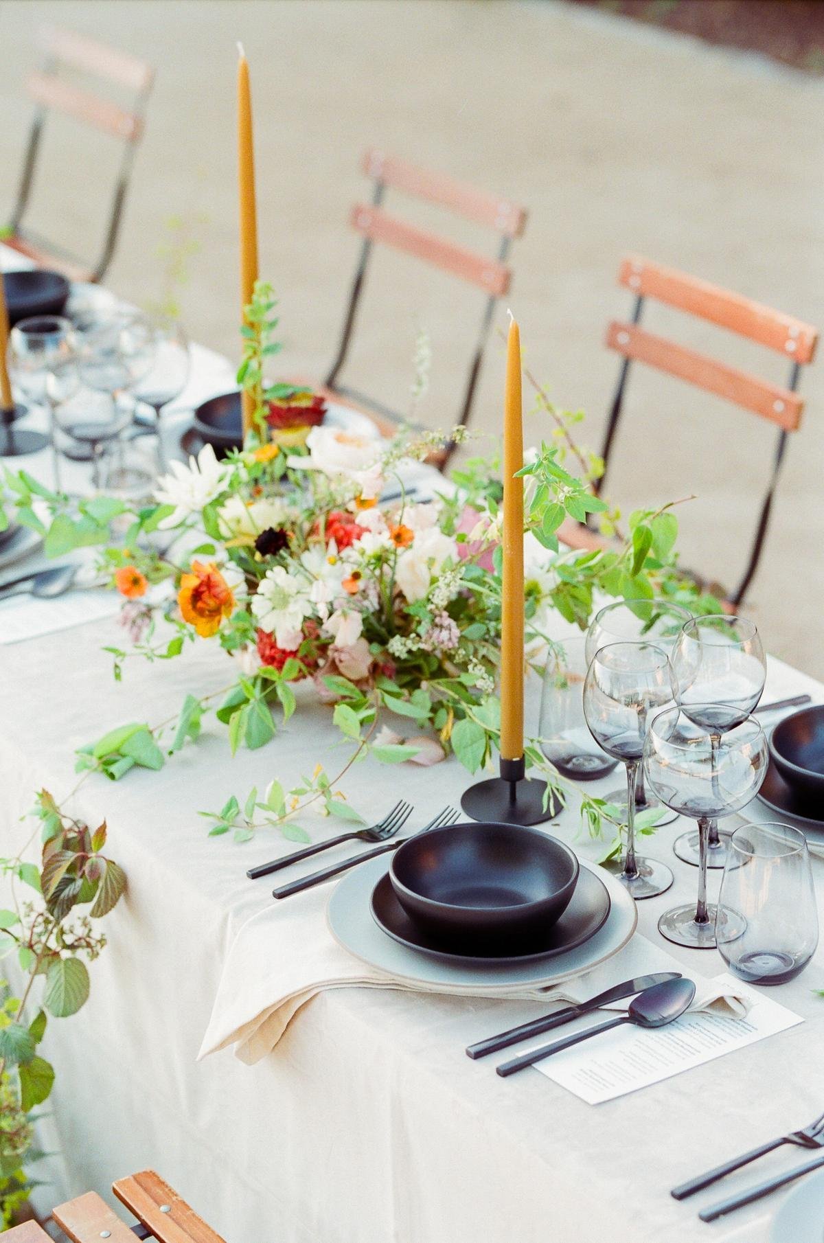 www.santabarbarawedding.com | Roblar Winery | Lerina Winter | Boheme Events | Intrepid Floral Co. | Bright Event Rentals | Tent Merchant | La Tavola | Burke Decor | Floral Society | Reception Table