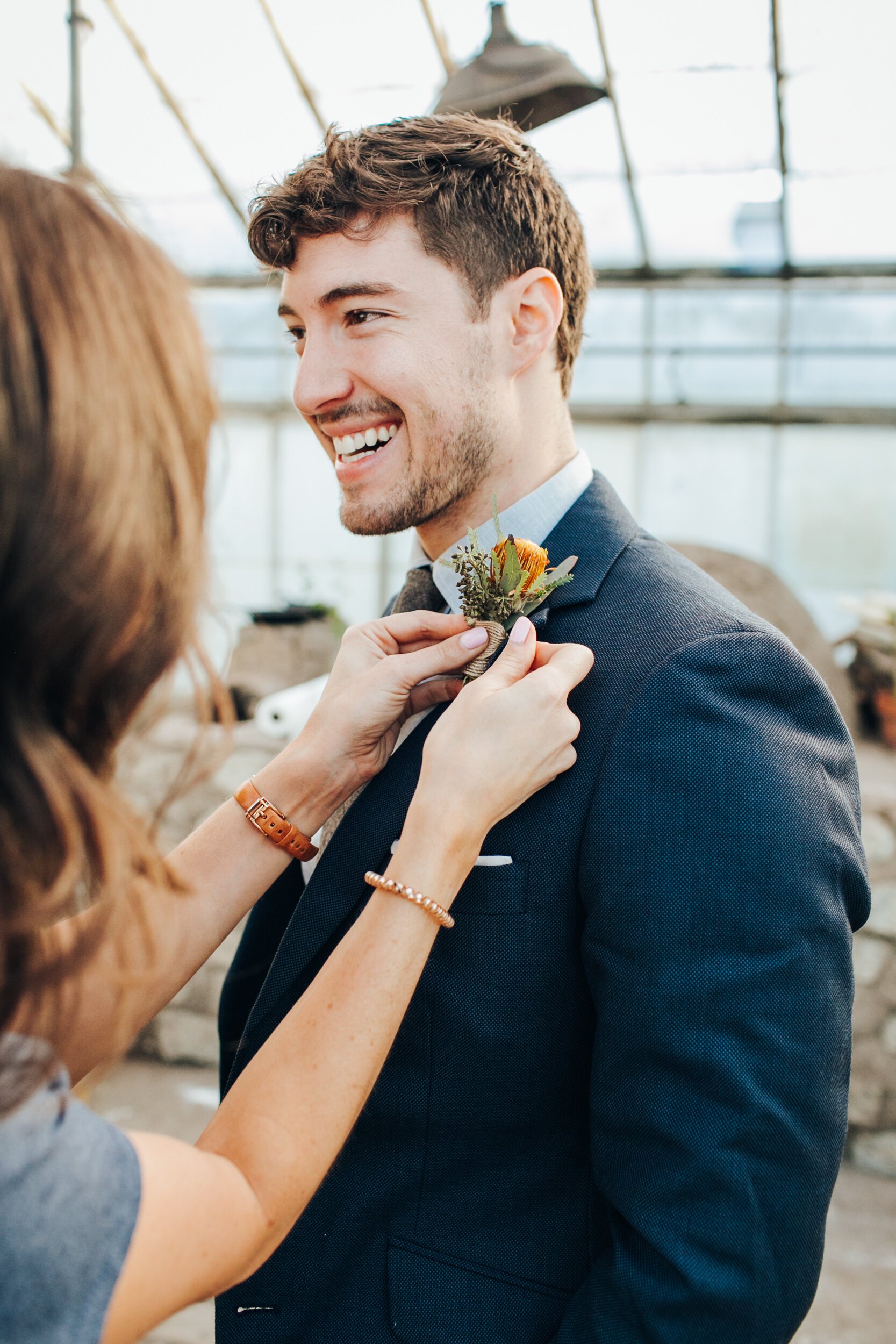 www.santabarbarawedding.com | Elli Lauren Weddings | Dos Pueblos Orchid Farm | Rebekah Xiques | Groom Getting Ready