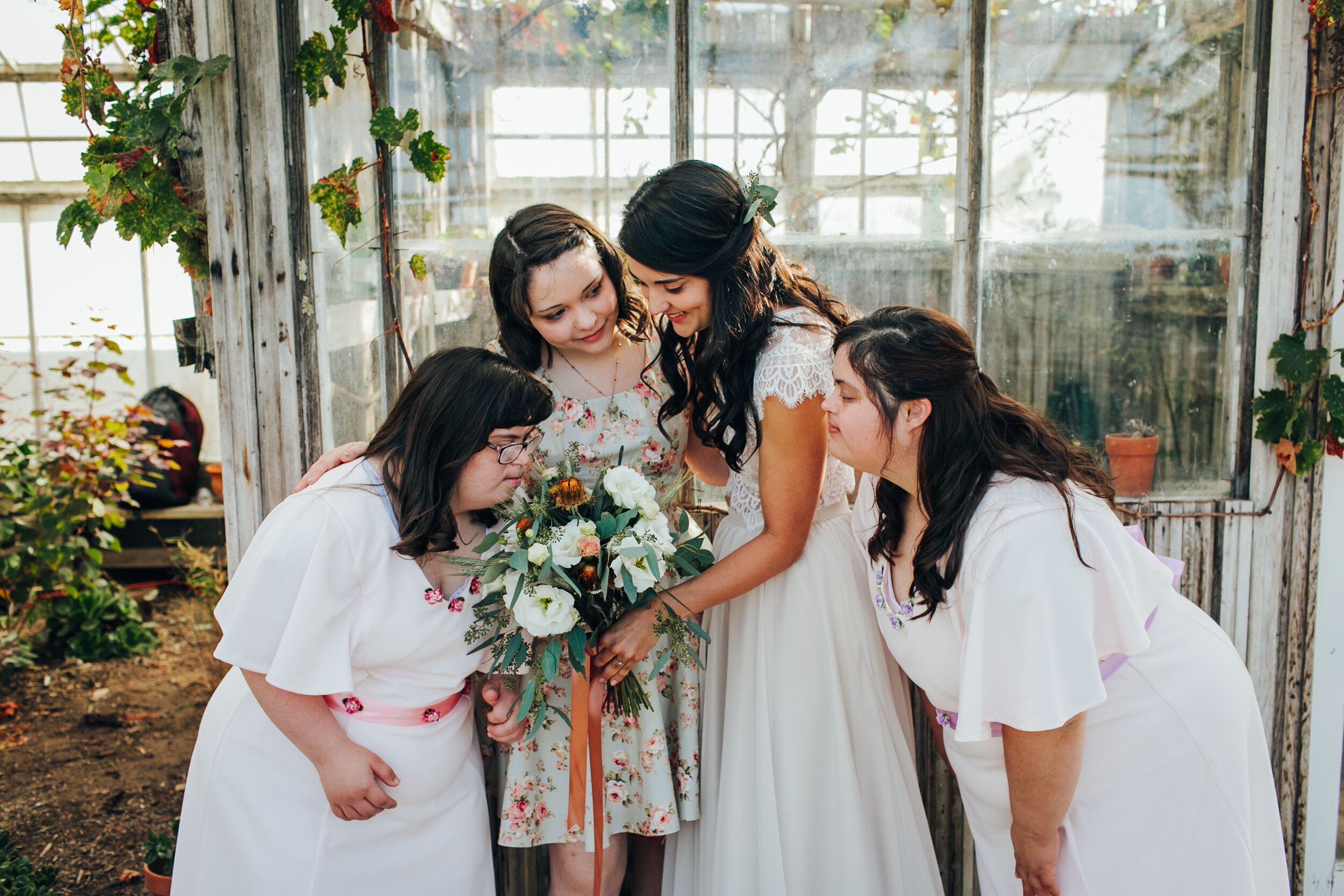 www.santabarbarawedding.com | Elli Lauren Weddings | Dos Pueblos Orchid Farm | Rebekah Xiques | Suzanne Xiques | Bride with Family