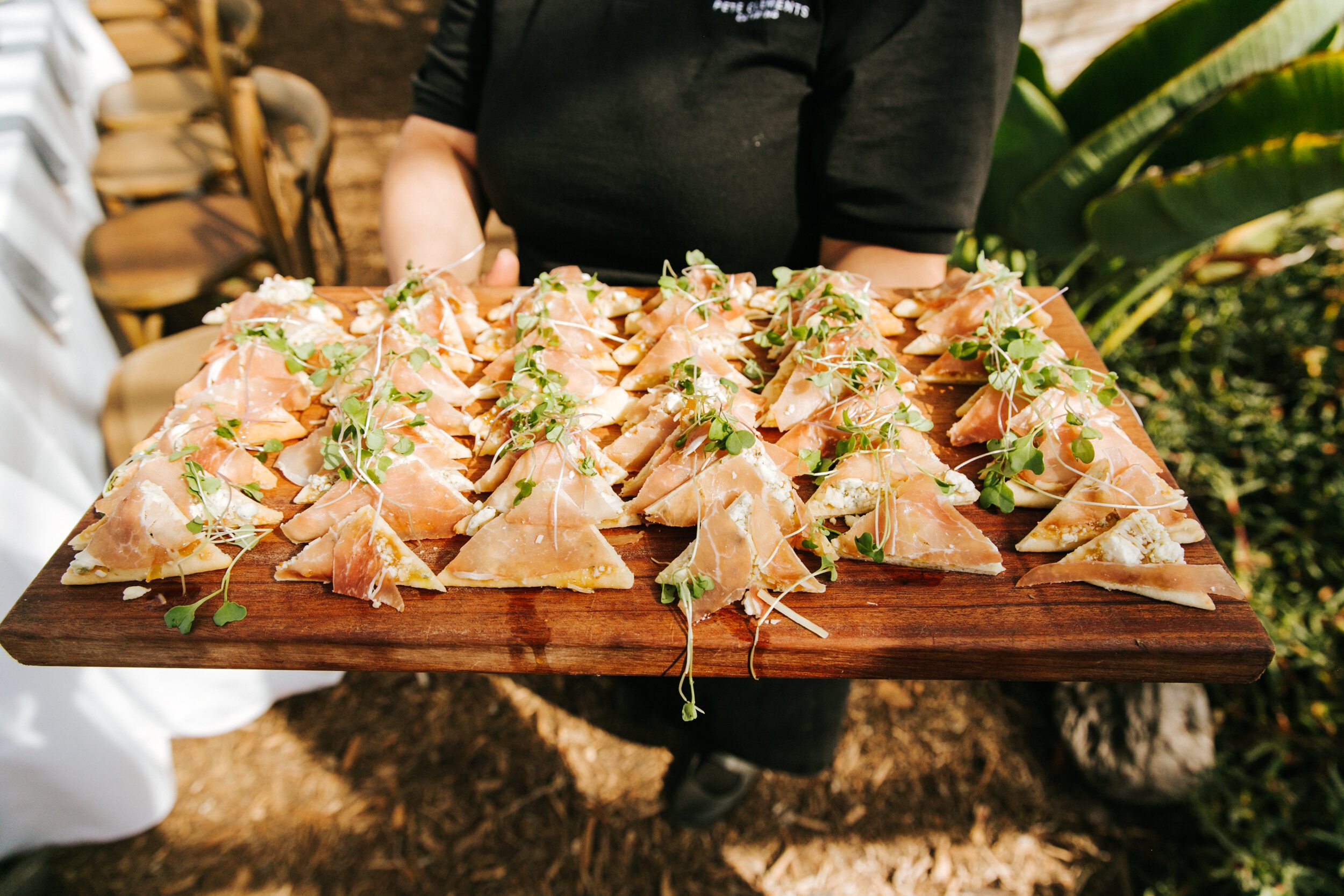 www.santabarbarawedding.com | Elli Lauren Weddings | Dos Pueblos Orchid Farm | Rebekah Xiques | The Tent Merchant | Pete Clements Catering | Food at Reception