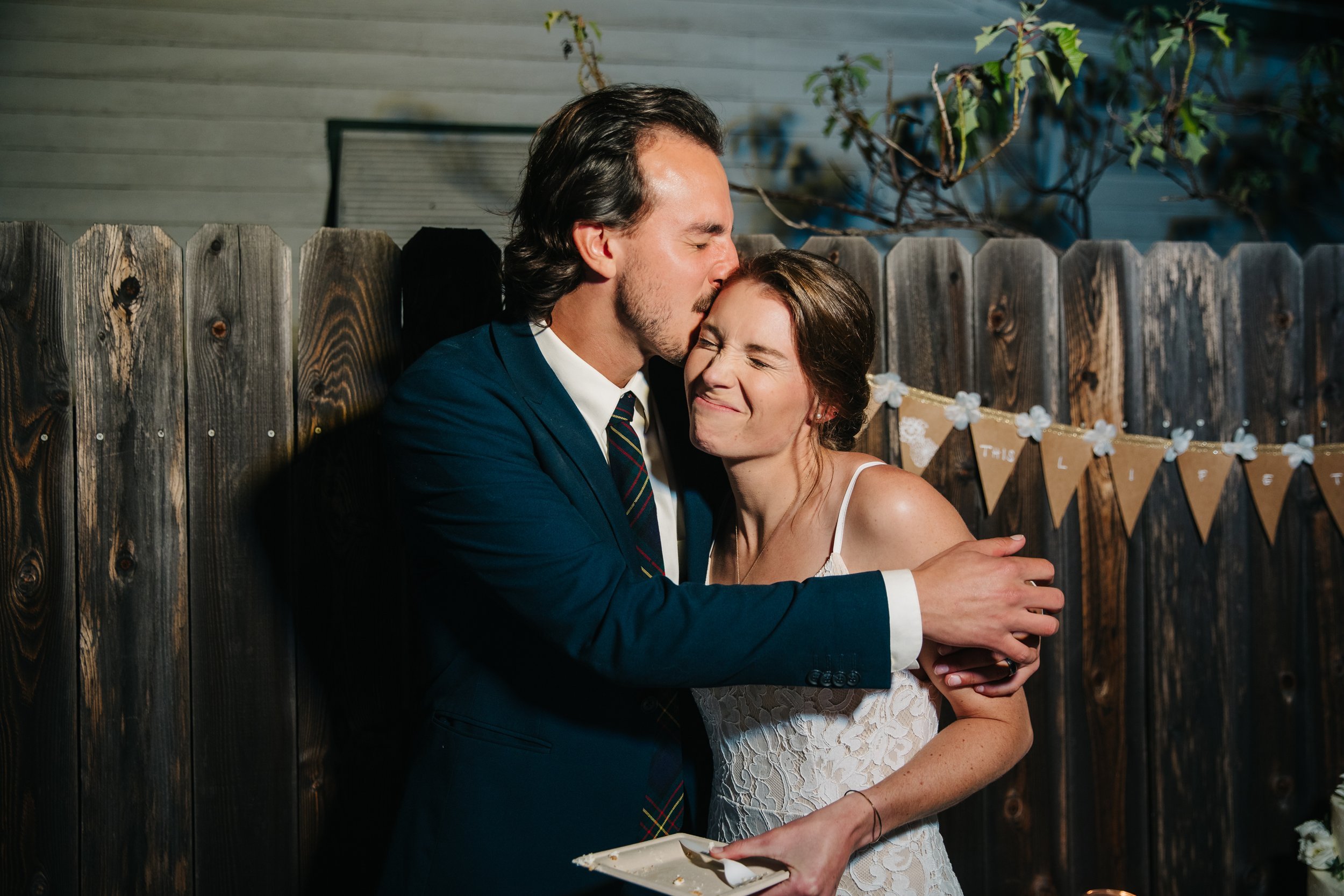 www.santabarbarawedding.com | Lerina Winter | Danny Miles | The Tent Merchant | MacLaren Roberts | Lulus | Walter Claudio Studios | Bride with Friend at Reception