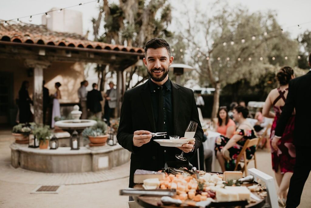 www.santabarbarawedding.com | Felici Events | SB Historical Museum | Ashley Taylor Photography | Ella &amp; Louie | Ventura Rentals | Bella Vista Designs | Catering Connection | Guest Getting Food