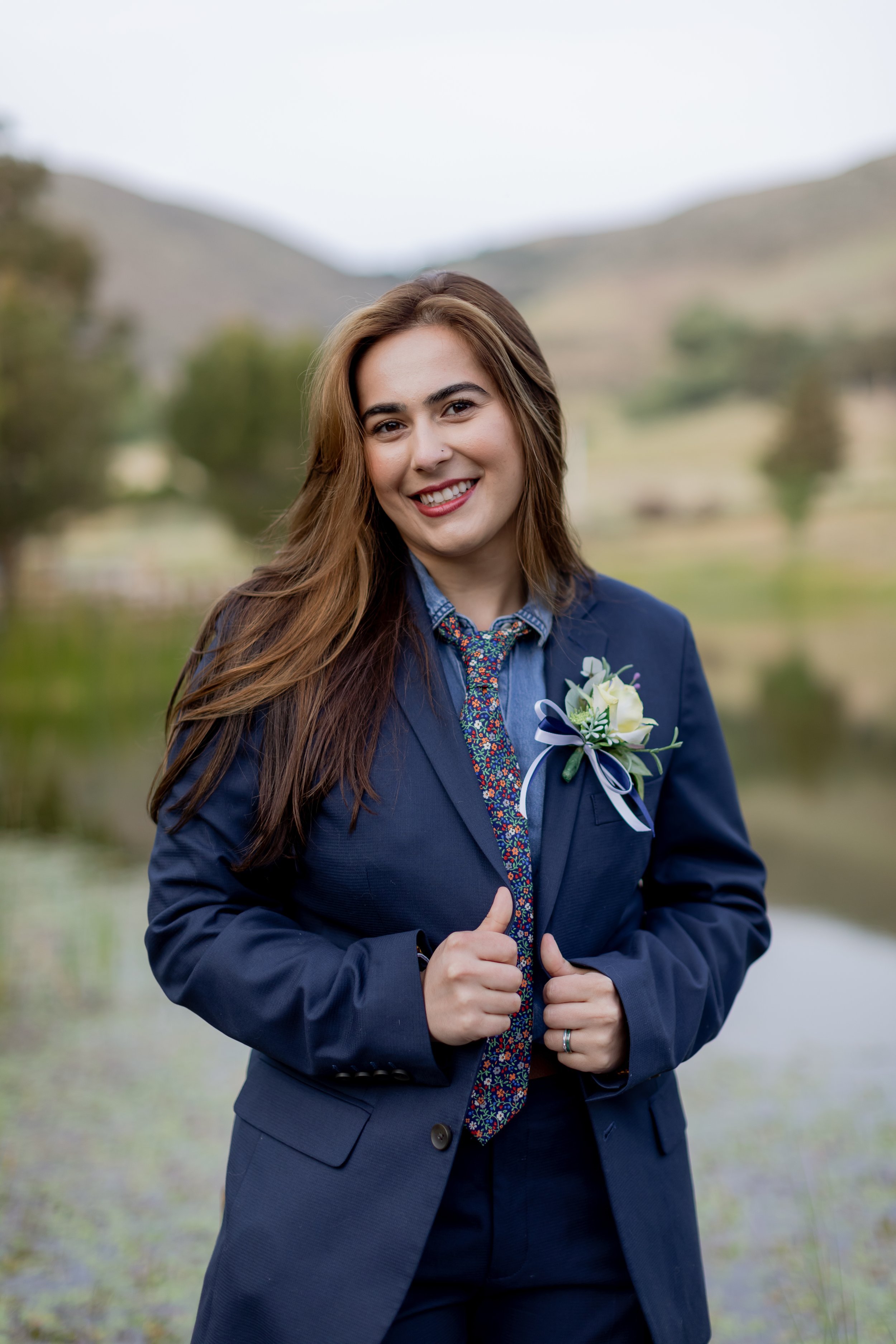 www.santabarbarawedding.com | MacKenzie Rana Photography | Fish House San Luis Obispo | Bride Posing at Engagement Shoot