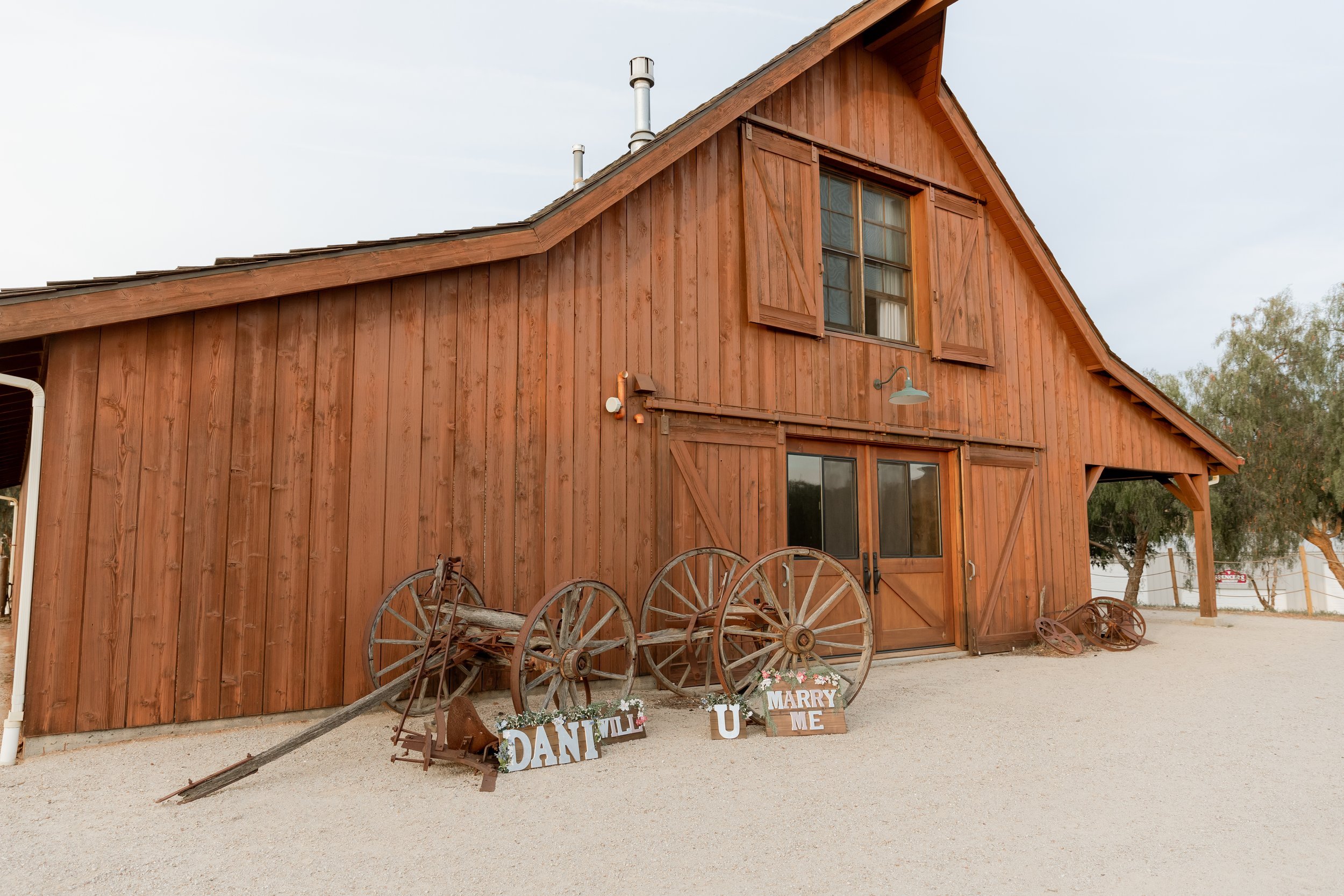 www.santabarbarawedding.com | MacKenzie Rana Photography | Fish House San Luis Obispo | Barn at Engagement Shoot Venue and ‘Will You Marry Me Signs’