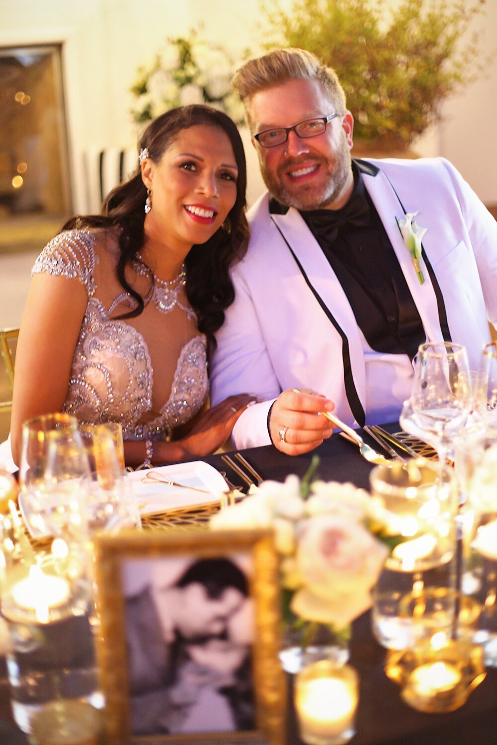 www.santabarbarawedding.com | Deshun Smith | Hotel Californian | Amazing Days Events | Tangled Lotus | La Tavola | Town &amp; Country Event Rentals | LunaBella | PSAV | Bride and Groom at Reception