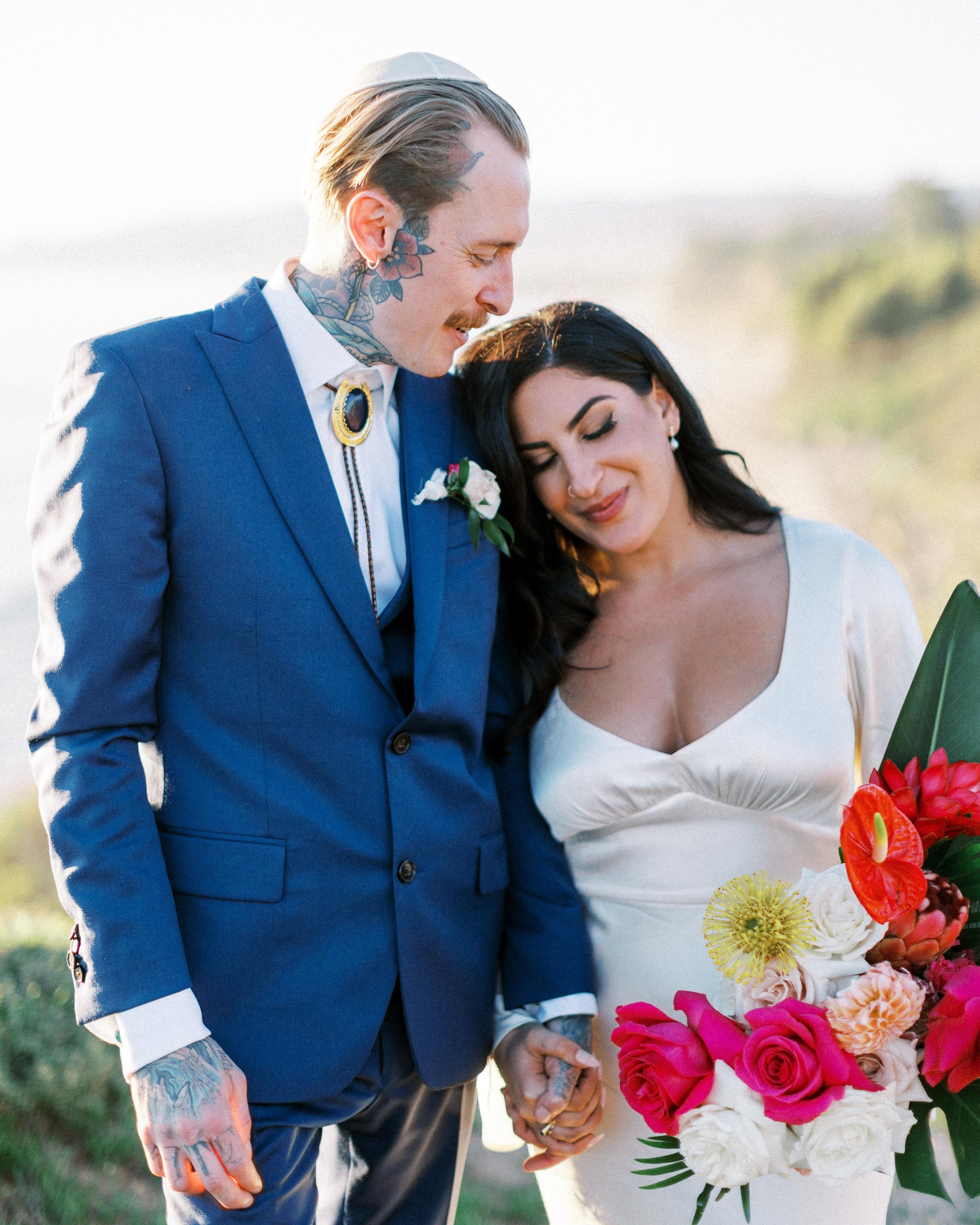 www.santabarbarawedding.com | Ivy Weddings &amp; Events | Madeleine Collins | Dos Pueblos Orchid Farm | Boho Chic Dreams | Shona Joy | 805 Makeup | Knot Standard | Couple Embracing 