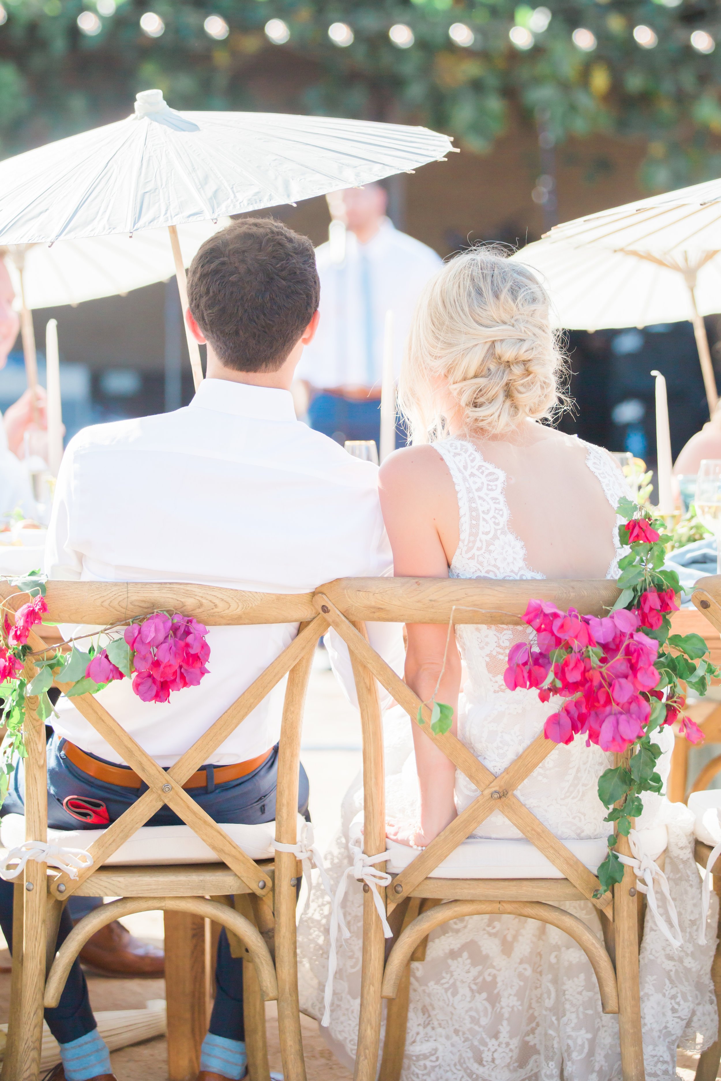 www.santabarbarawedding.com | James and Jess Photography | Santa Barbara Historical | Amazing Day Events | Classic Party Rentals | La Tavola | La Fleur du Jour | Couple at the Reception