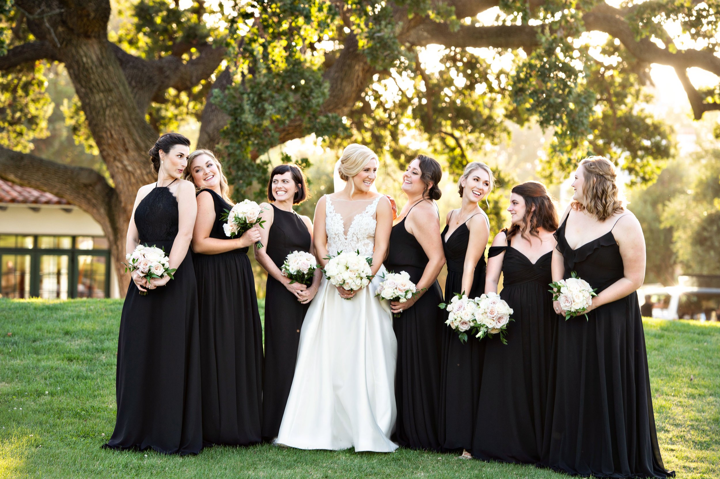 www.santabarbarawedding.com | Laurie Bailey | Ojai Valley Inn | Amber Weir Weddings | bridesmaids