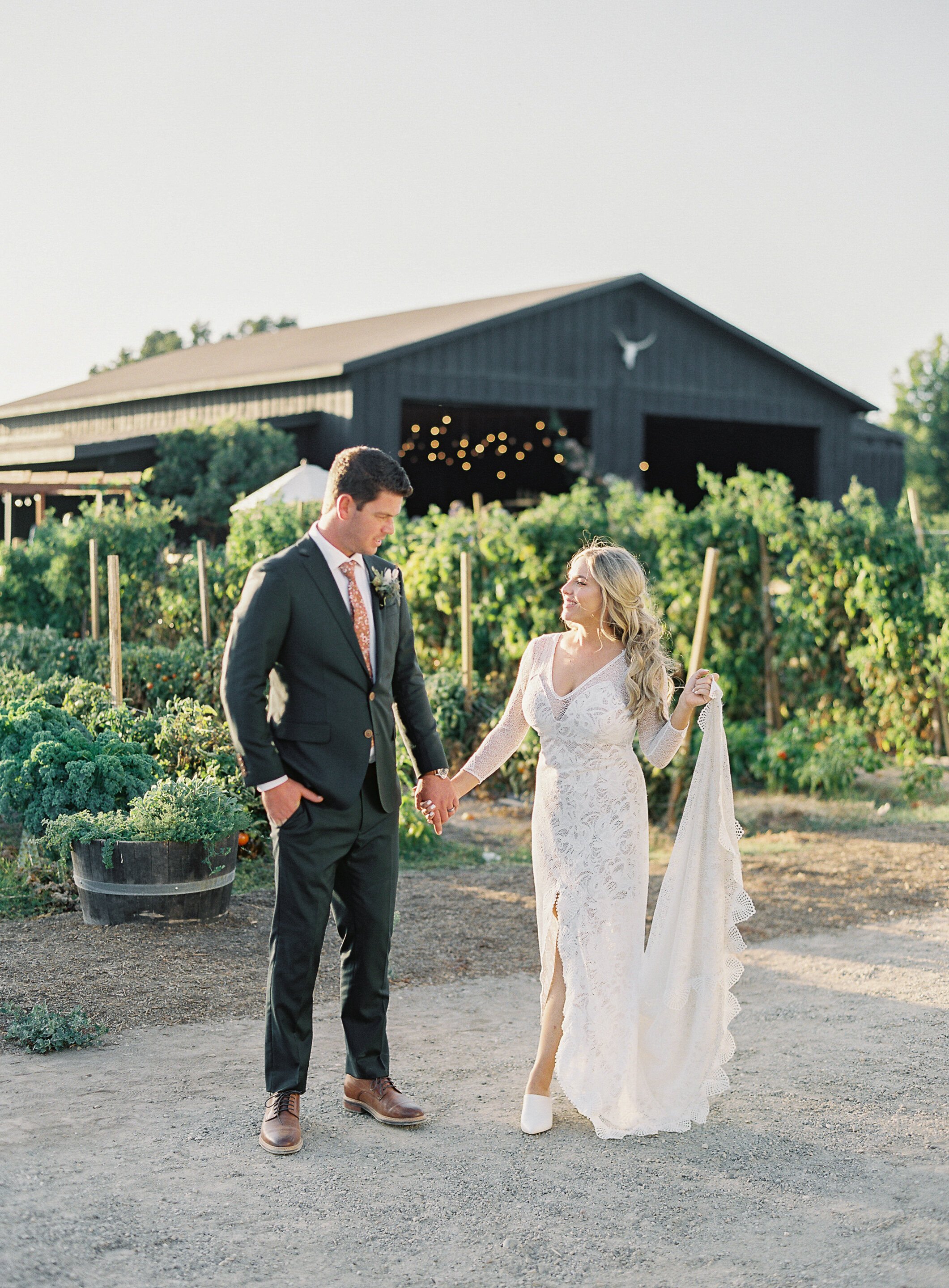 www.santabarbarawedding.com | Sposto Photography | Roblar Farm | Palm + Pine Events | Green Apple Event Co. | Petals + Pop | Chris Verducci | Grace Loves Lace | Grooms Grotto | Couple During Reception