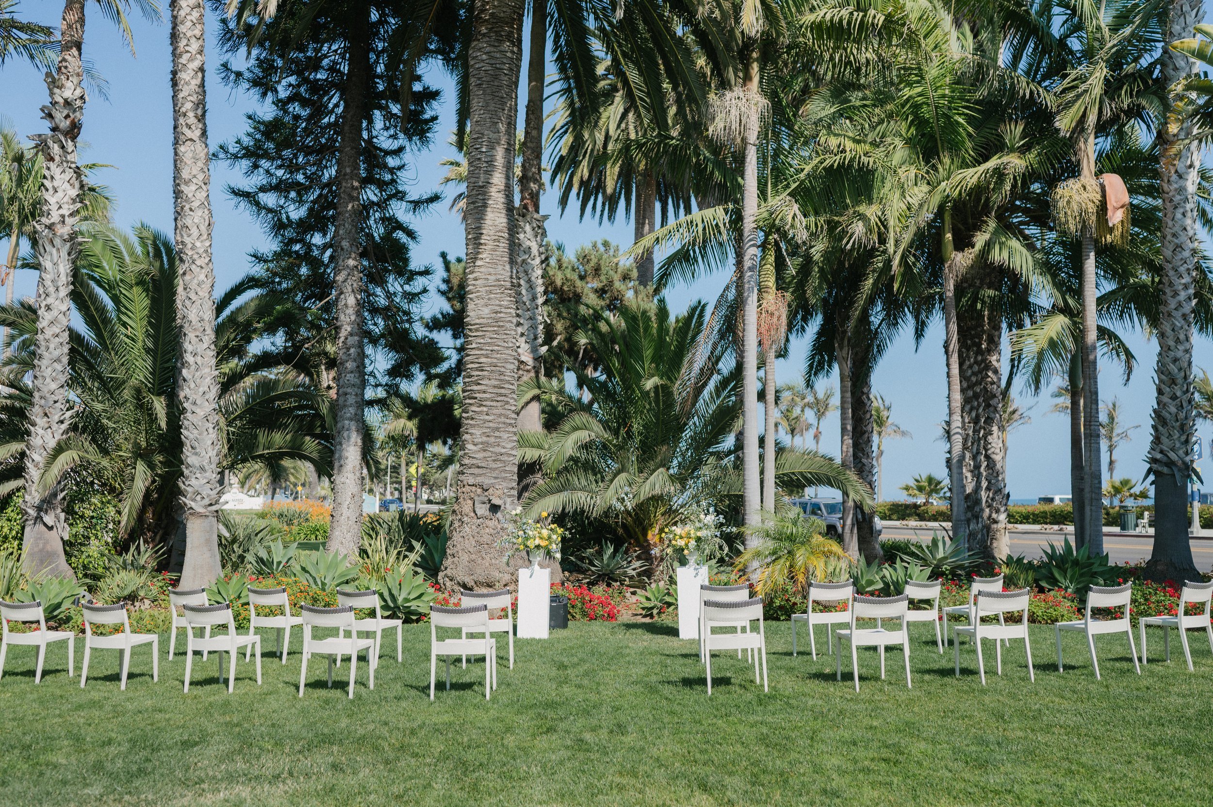 www.santabarbarawedding.com | Hoste Events | Haley Garces | Santa Barbara Inn | Fleur de Rye | The Tent Merchant | Jason Sulkin | The Ceremony Set Up