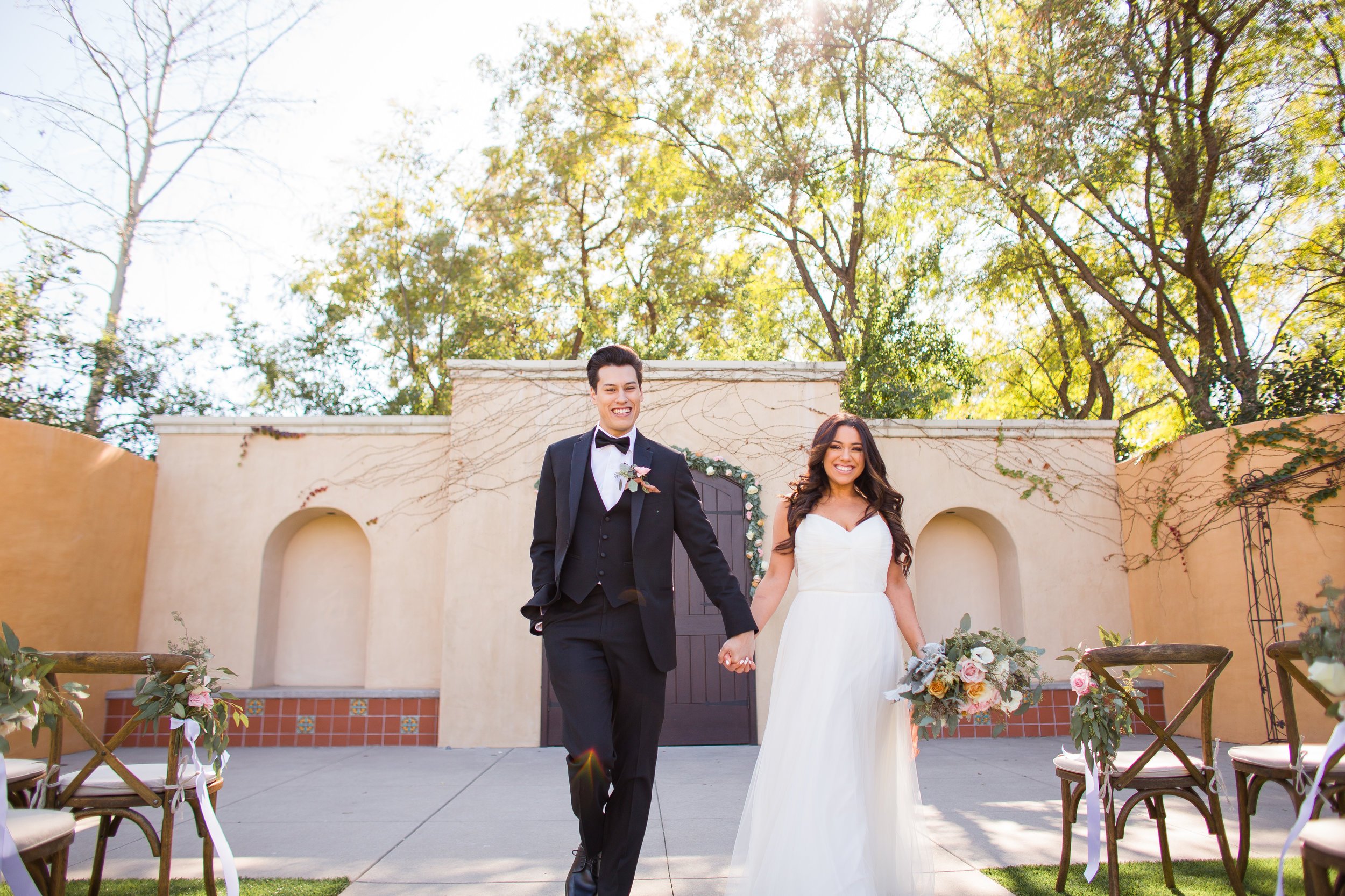 www.santabarbarawedding.com | Los Robles Greens | Events by Fran | Chelsea Elizabeth | Ceremony | Bride and Groom