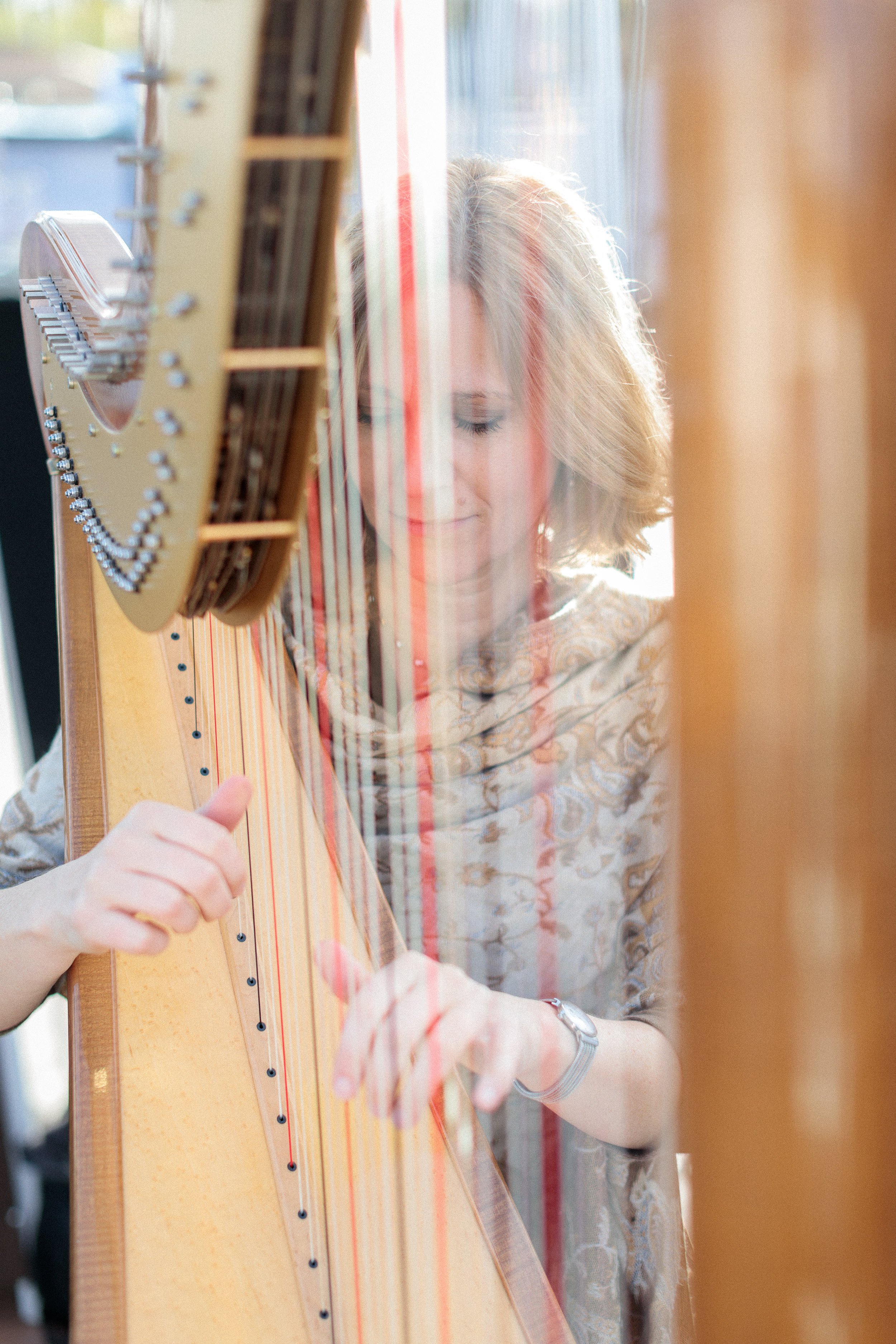 www.santabarbarawedding.com | Kiel Rucker Photography | Laurie Rasmussen | Harpist at Wedding