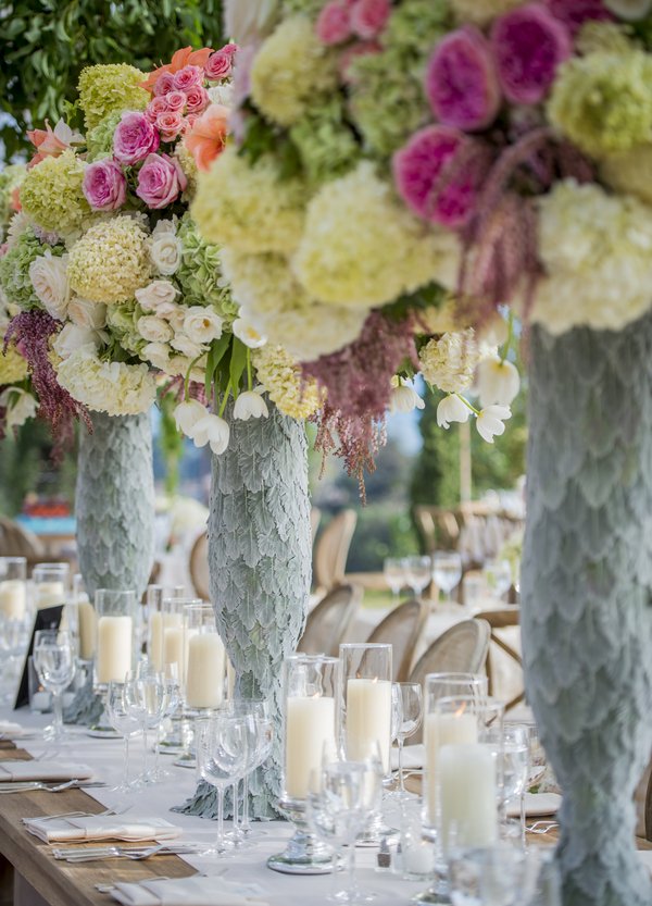 santabarbarawedding.com | Photo: Willa Kveta | Unique Tent Draping Ideas