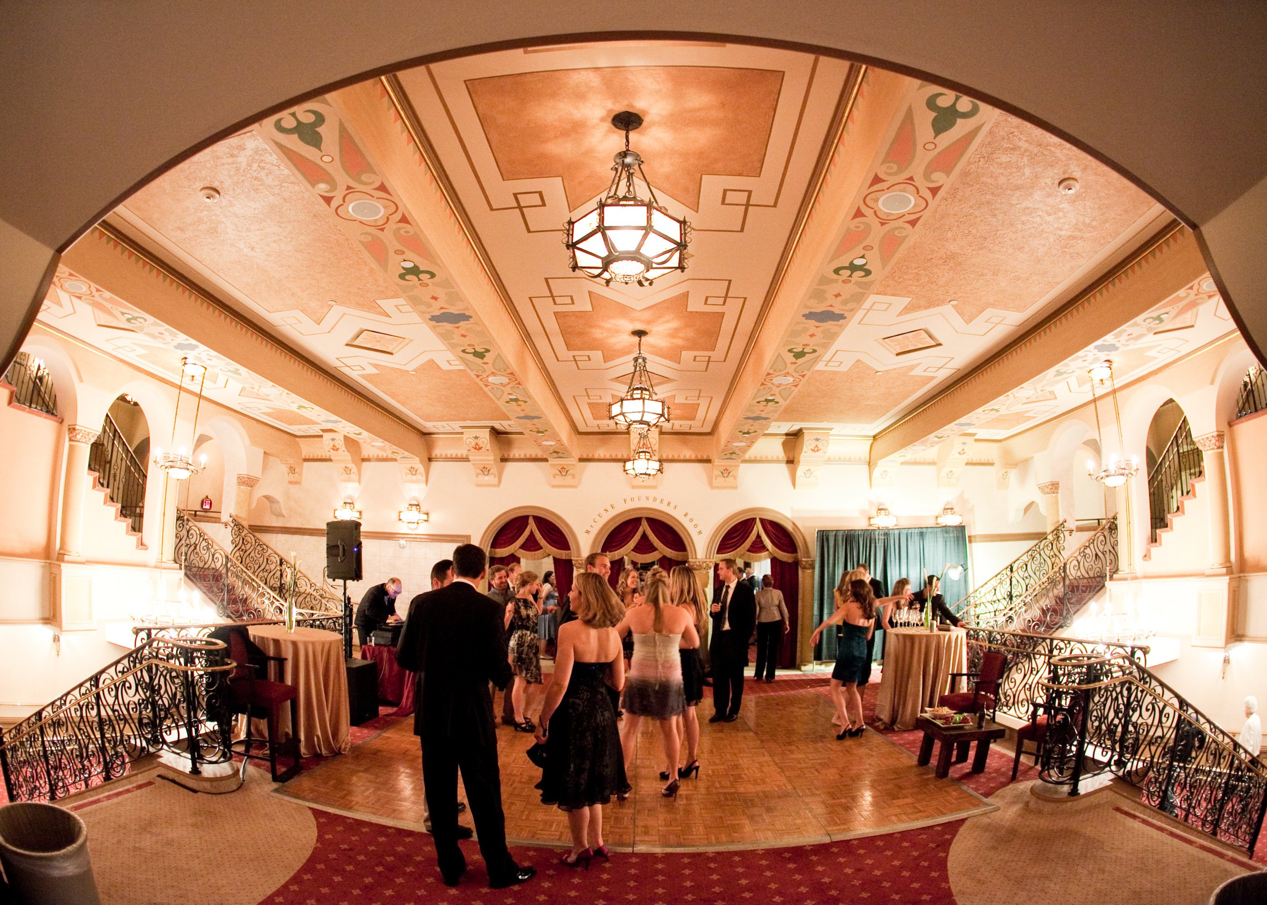 santabarbarawedding.com | The Granada Theatre | Theater Venue | Location Wedding Ceremony | Reception Venue | McCune Foyer