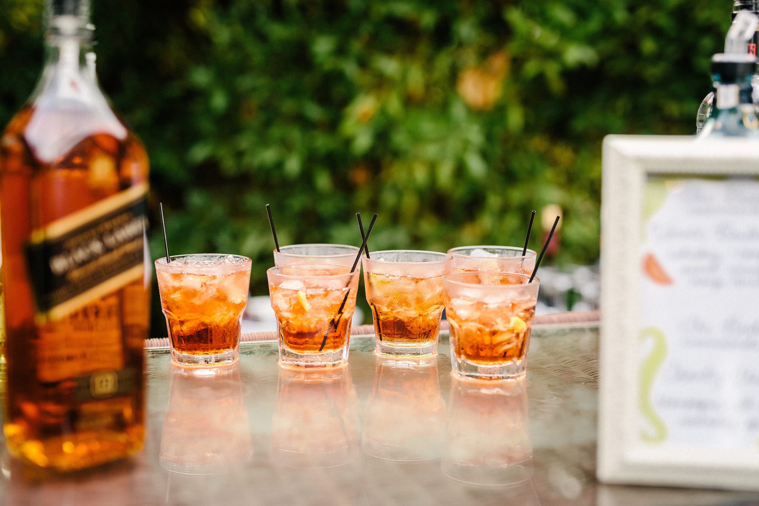 www.santabarbarawedding.com | The Riviera Mansion | Rewind Photography | Specialty Drink