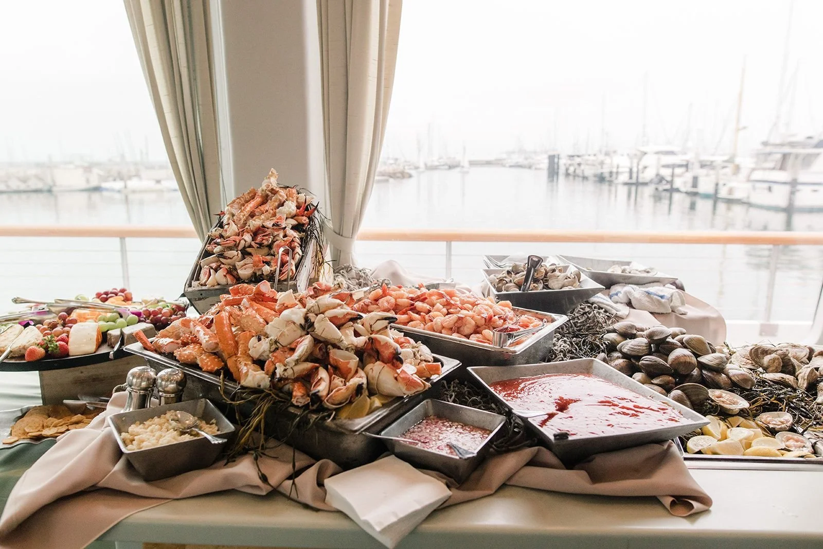 Seafood Sensation on the Channel Cat with Catering Connection