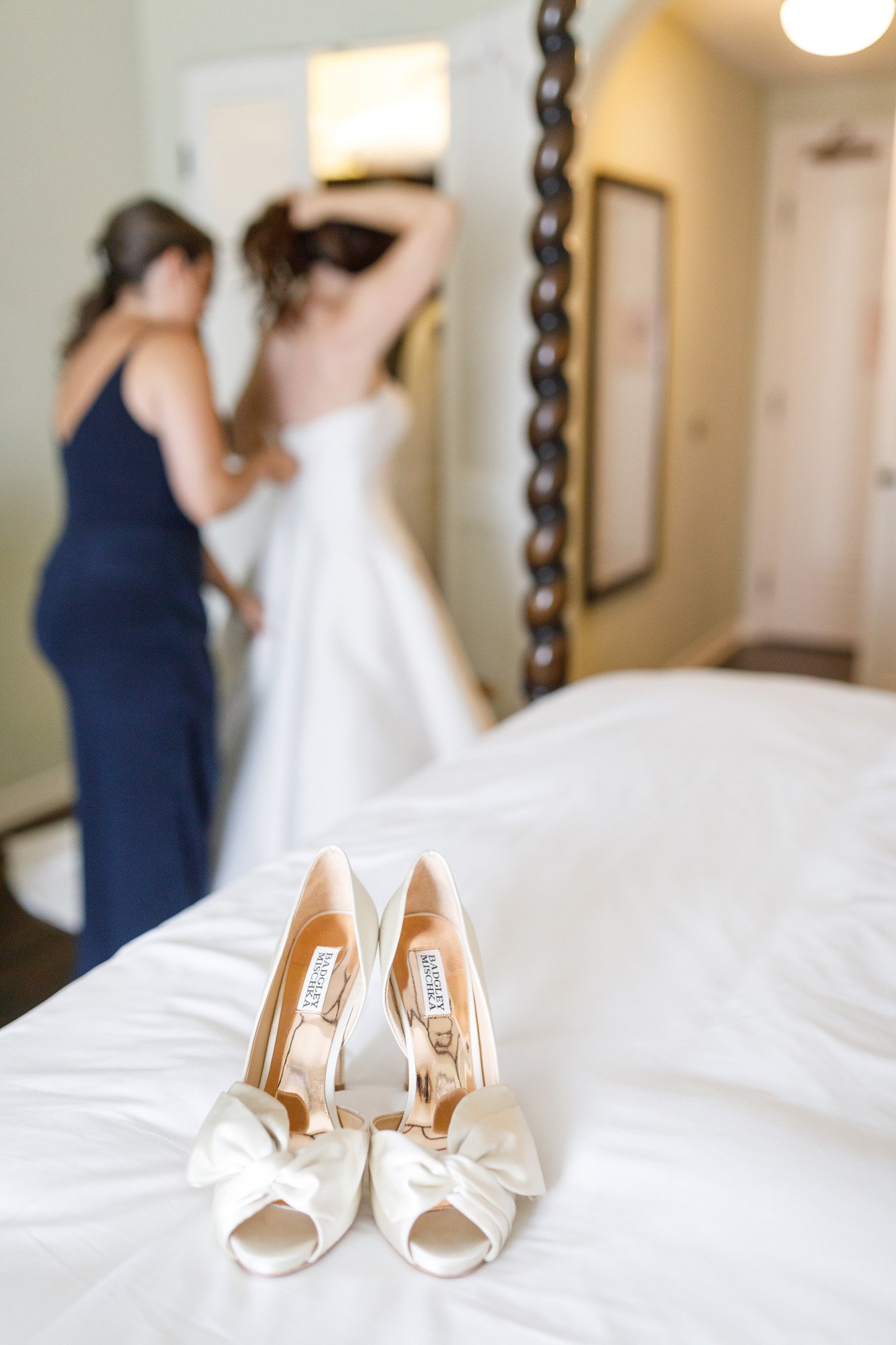 www.santabarbarawedding.com | Kiel Rucker | Canary Hotel | Bride's Shoes