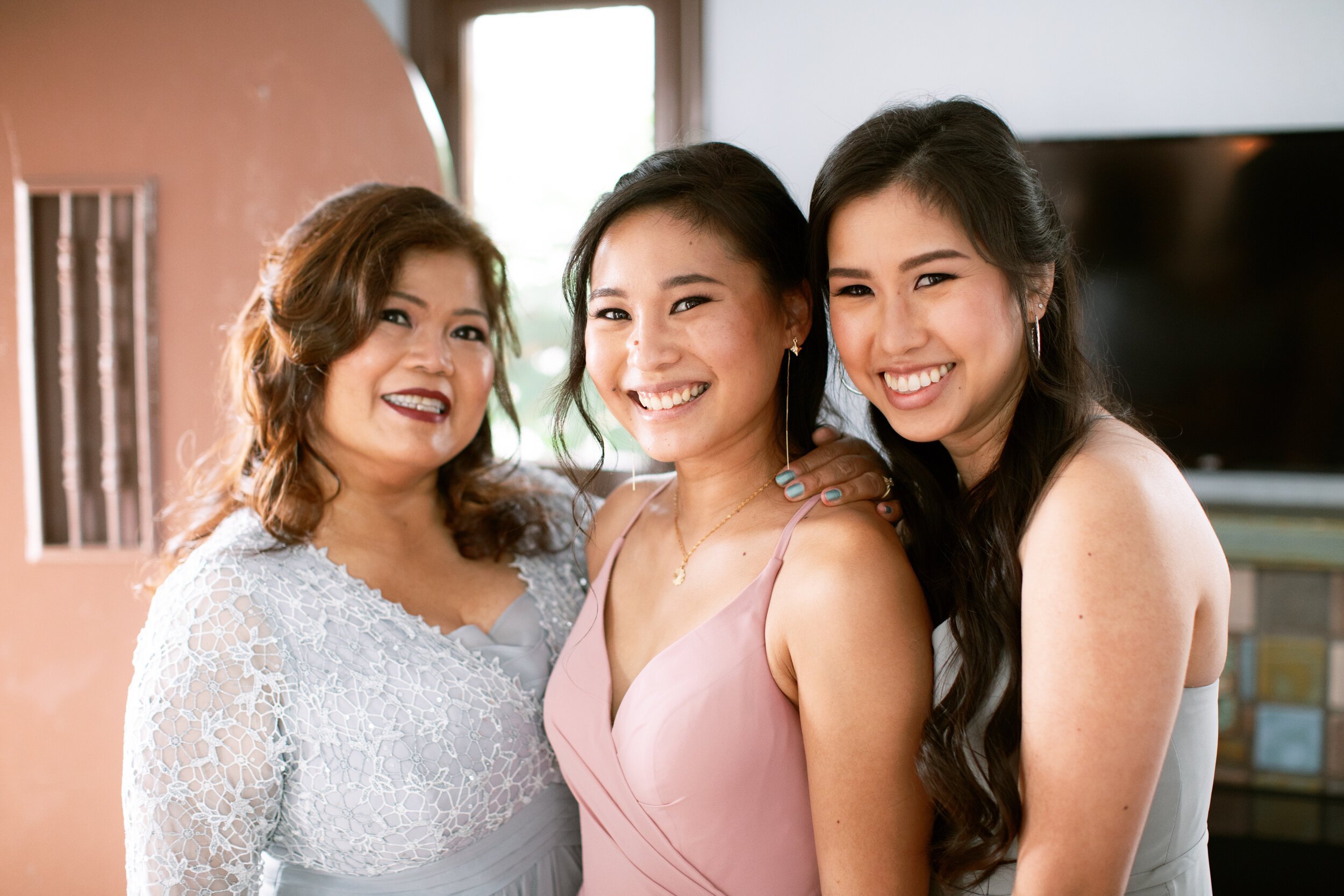 www.santabarbarawedding.com | Anna Delores Photography | Events by Fran | Two Bridesmaids and Mom of the Bride