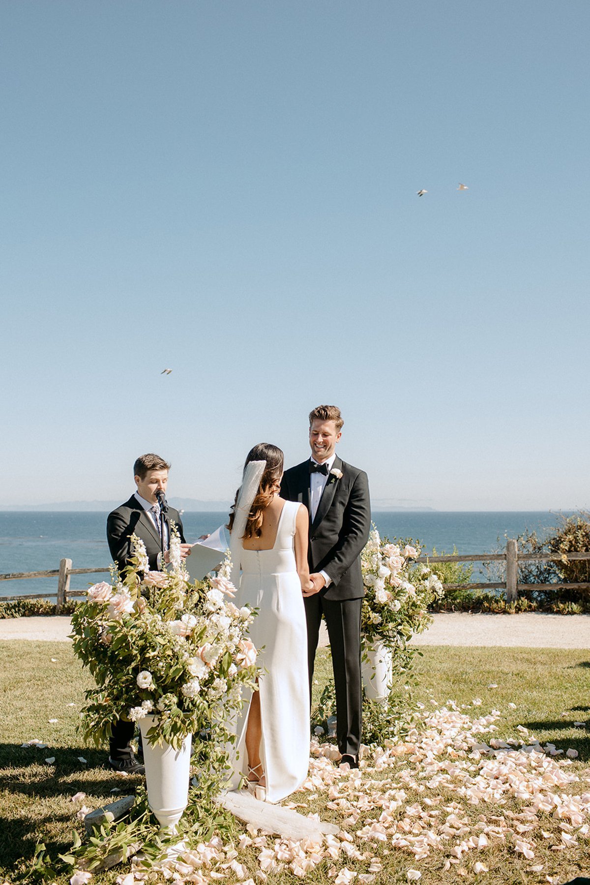 www.santabarbarawedding.com | Ali Beck Photography | LuckEleven Events | The Ritz-Carlton Bacara | Knot Just Flowers | Five Star AV | Ralph Lauren | Sarah Seven | The Ceremony 