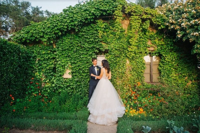 www.santabarbarawedding.com | White Sage Events | Cara Robbins Studio | Ojai Blooms | Sheila Raye Stone | Couple in the Garden