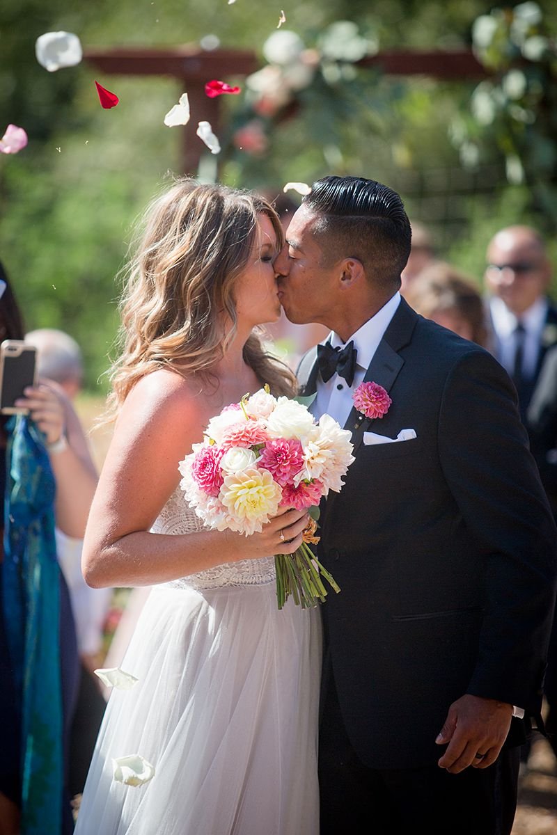 www.santabarbarawedding.com | Phillip Van Nostrand | Casitas Valley Farm | Bride and Groom