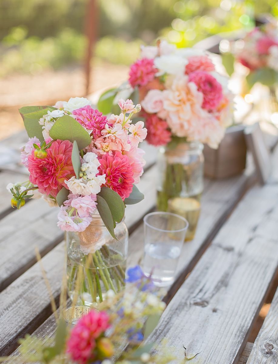 www.santabarbarawedding.com | Phillip Van Nostrand | Casitas Valley Farm | Flowers