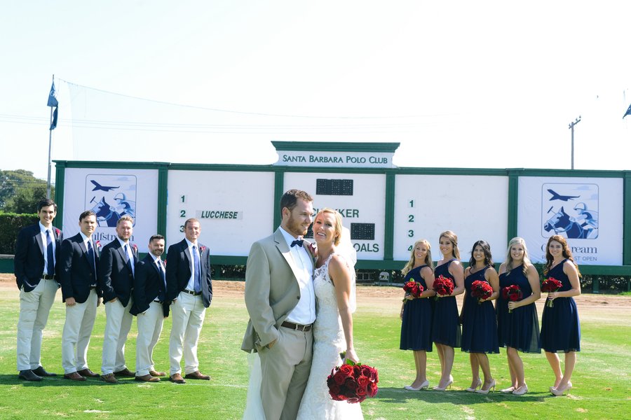 www.santabarbarawedding.com | SB Polo and Racquet Club | By Cherry Photography | Bridal Party