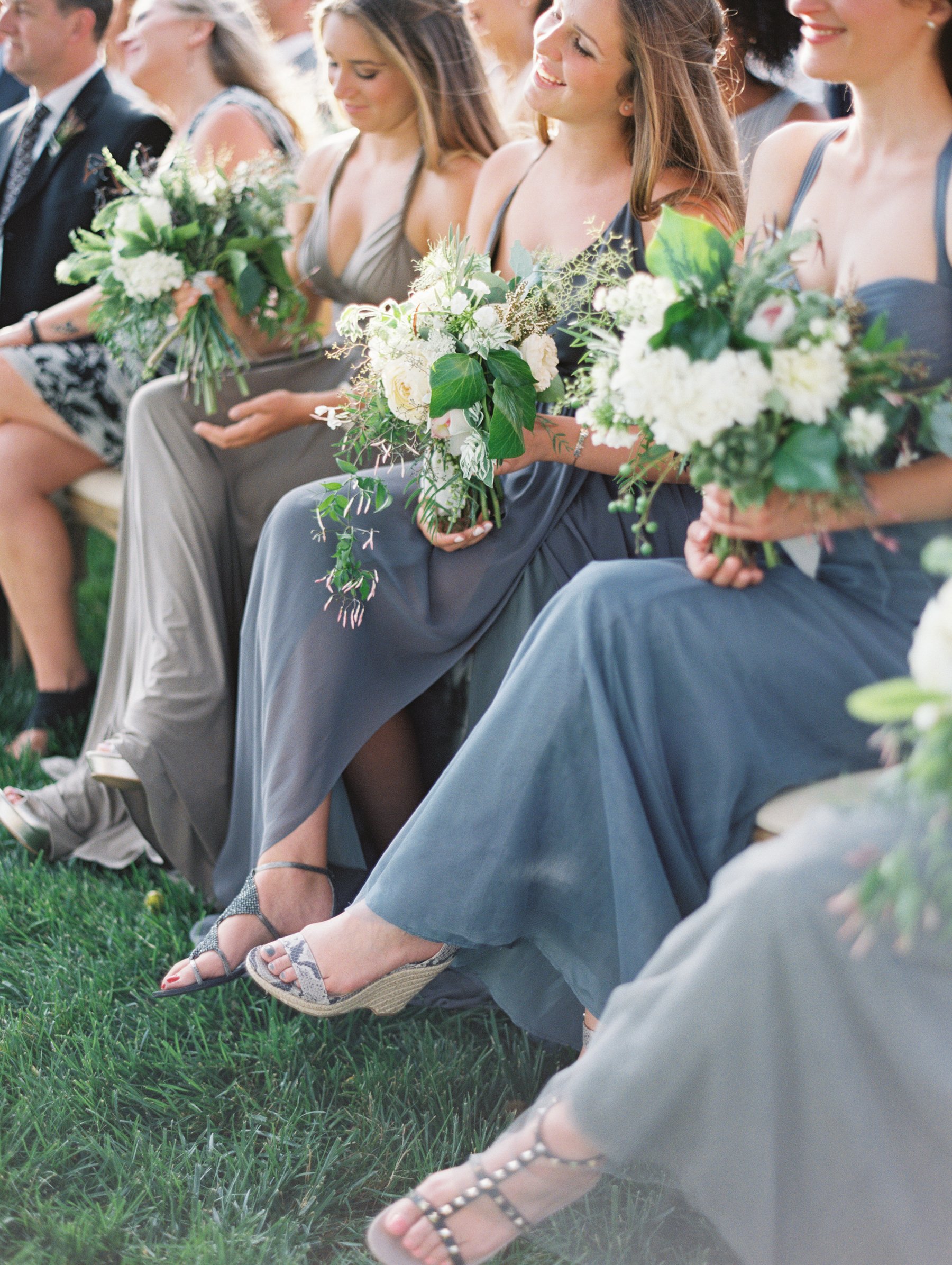 Shades of Gray Wedding with Olive Details — Santa Barbara Wedding Style