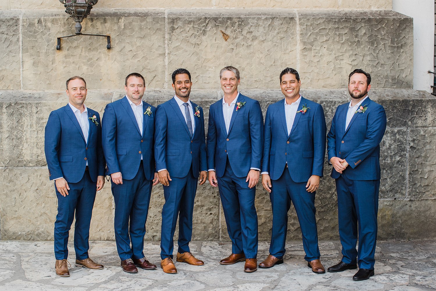 www.santabarbarawedding.com | Michael + Anna Costa Photography | Kimpton Canary | SB Courthouse | LuckEleven Events | Emma Rose Floral | Groom with Groomsmen