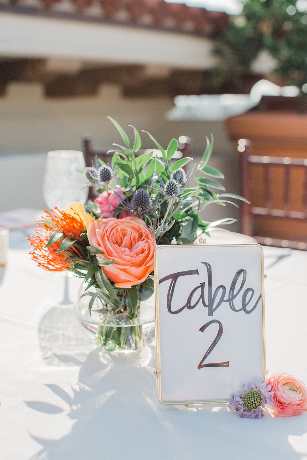 www.santabarbarawedding.com | Michael + Anna Costa Photography | Kimpton Canary | SB Courthouse | LuckEleven Events | Reception Table Settings