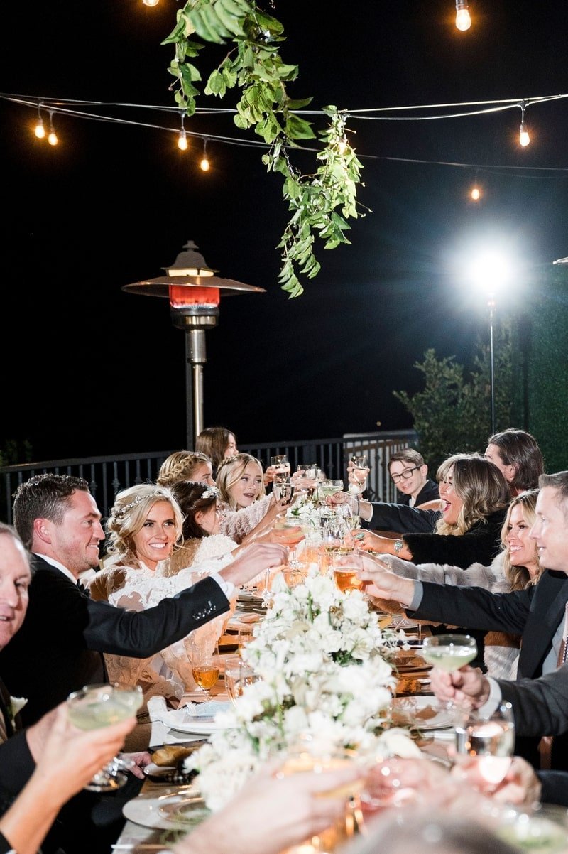 www.santabarbarawedding.com | Ojai Valley Inn | White Sage | Ellie Koleen Photography | Ojala Floral | Amigo Party Rentals | Theoni Collection | Olivella | La Tavola | Toast at the Reception 