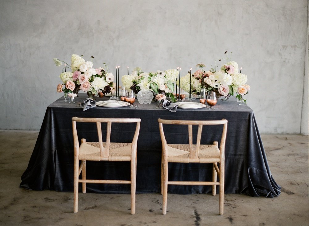 www.santabarbarawedding.com | Kristen Beinke | Jill & Co | Reception Table