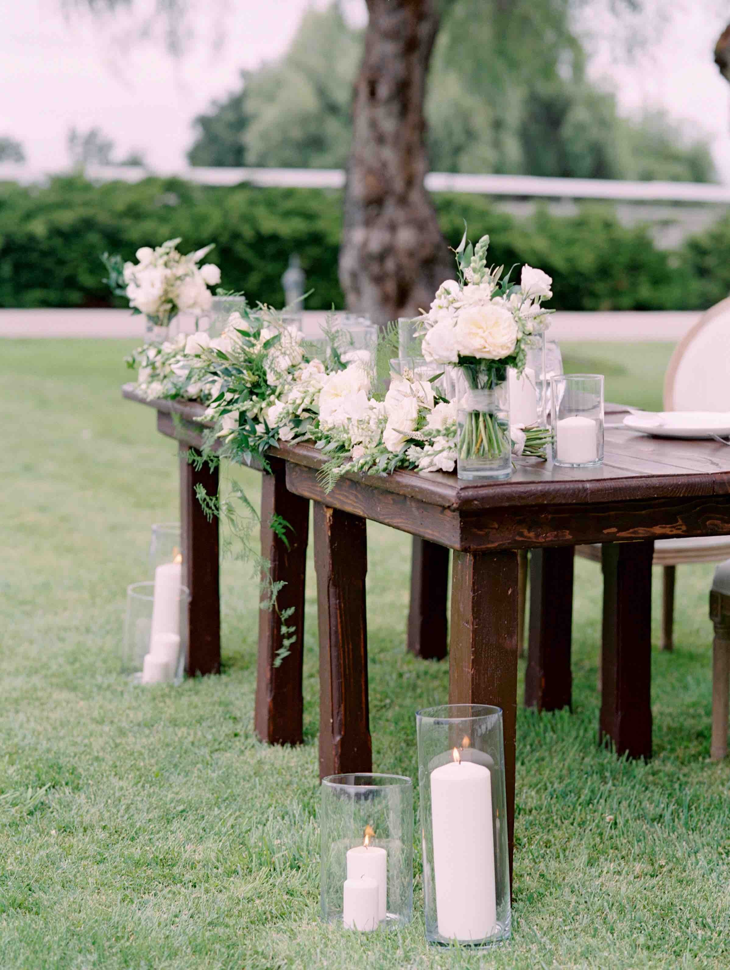 www.santabarbarawedding.com | Roblar Farm | Smith and Murphy | Esther Sun | Velvet Blooms | Ventura Rentals | Heat Culinary | Bride and Groom’s Reception Table