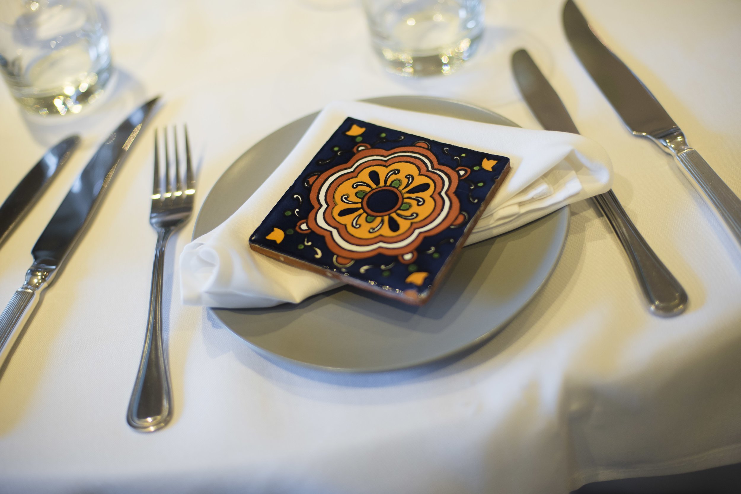 www.santabarbarawedding.com | ByCherry Photography | Felici Events | Convivo Restaurant | Reception Table Details