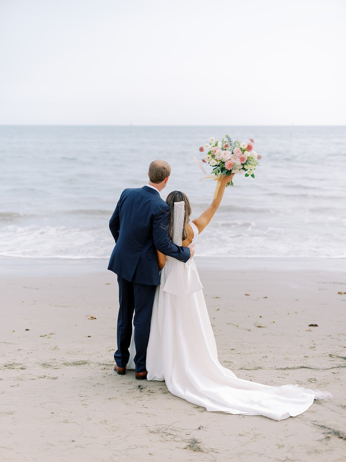 www.santabarbarawedding.com | Kelsey Rae Designs | Dani Toscano | Alexis Ireland Florals | Ted Baker | Jenny Yoo | 805 Makeup | Andrea Villa | The Couple on the Beach