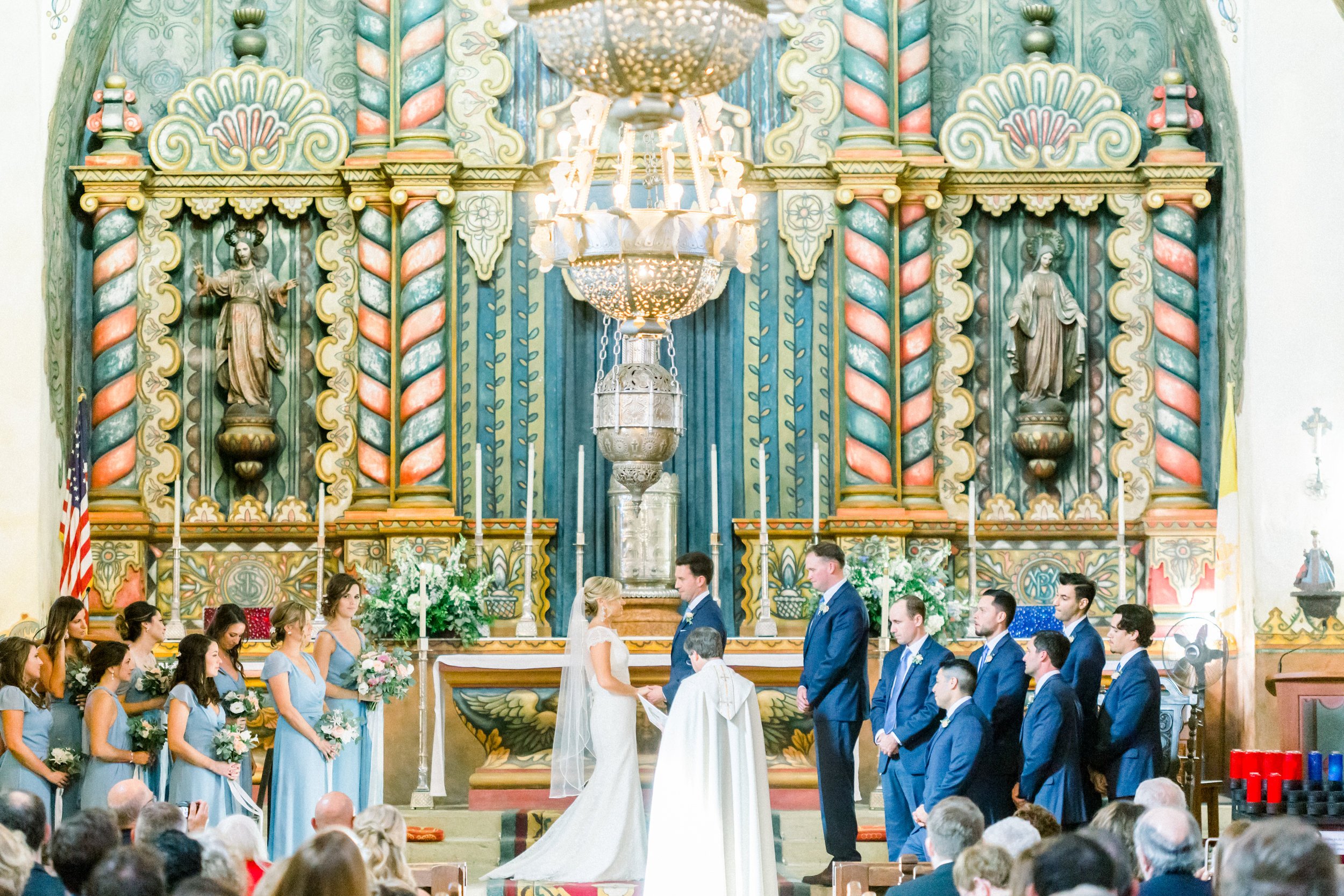www.santabarbarawedding.com | Our Lady of Mount Carmel | MOXI | Ann Johnson | Islay Events | James &amp; Jess | Ceremony