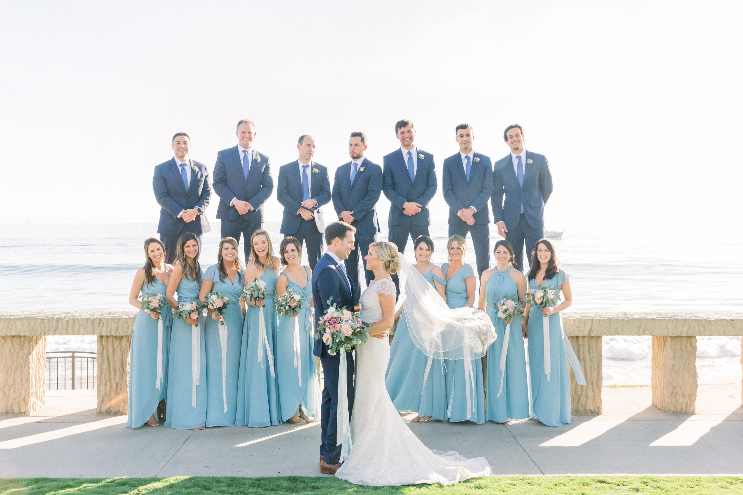 www.santabarbarawedding.com | Our Lady of Mount Carmel | MOXI | Ann Johnson | Islay Events | James &amp; Jess | Bridal Party