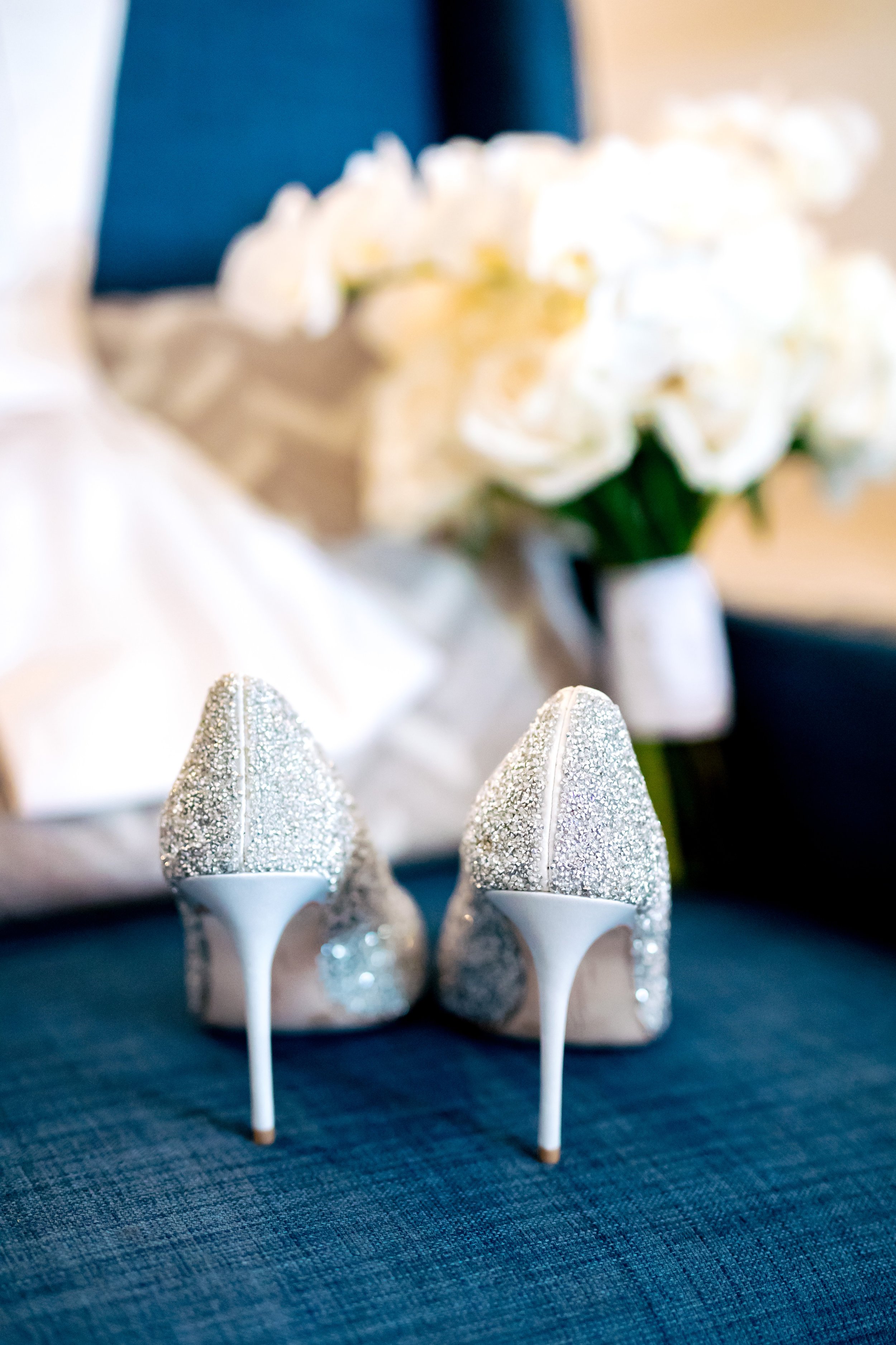 www.santabarbarawedding.com | Rewind Photography | The Ritz Carlton Bacara | Amazing Days Events | Bride's Shoes