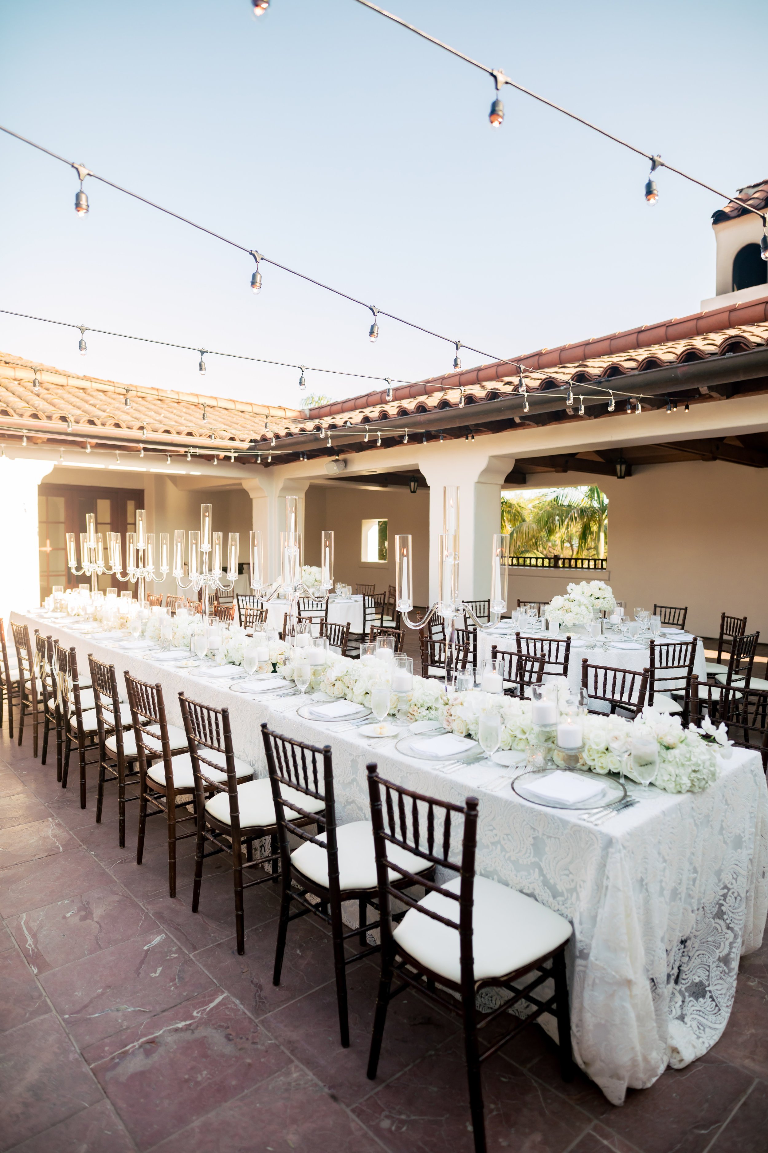 www.santabarbarawedding.com | Rewind Photography | The Ritz Carlton Bacara | Amazing Days Events | Reception Tables