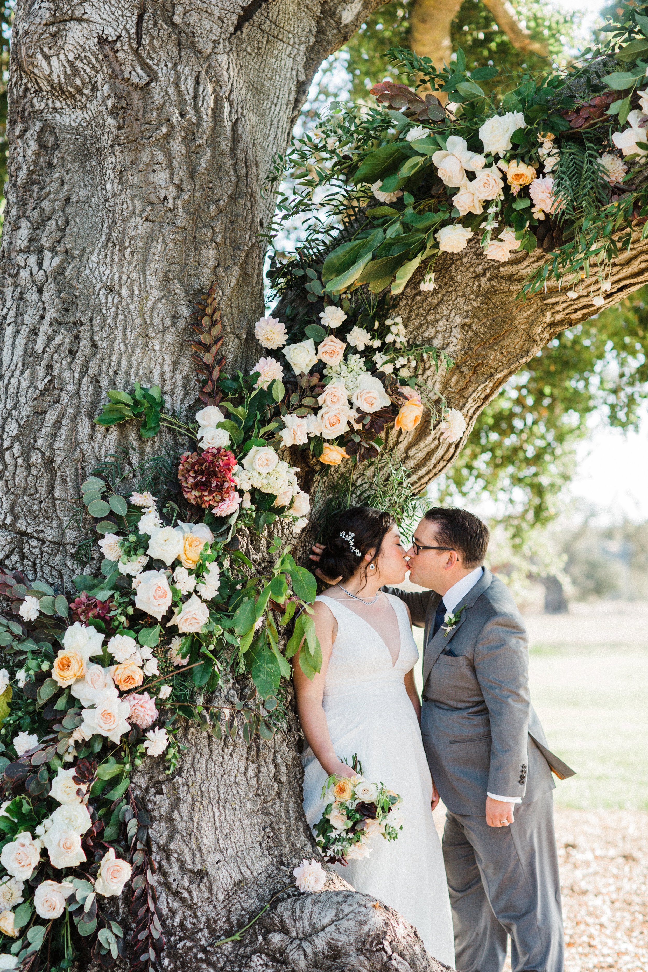 www.santabarbarawedding.com | Michael and Anna Costa | Crossroads Estate at Firestone Vineyard | Soleil Events | Anna Le Pley Taylor | Cheek to Cheek Artistry | bride and groom