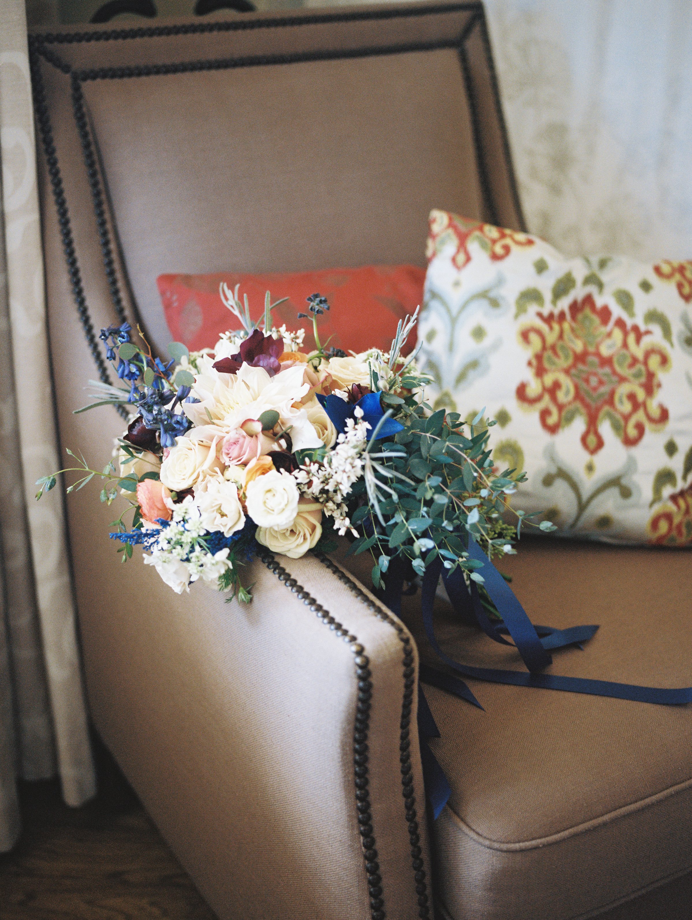 www.santabarbarawedding.com | Ryanne Bee Photography | Santa Barbara Courthouse | Belmond El Encanto | Floral Bouquet